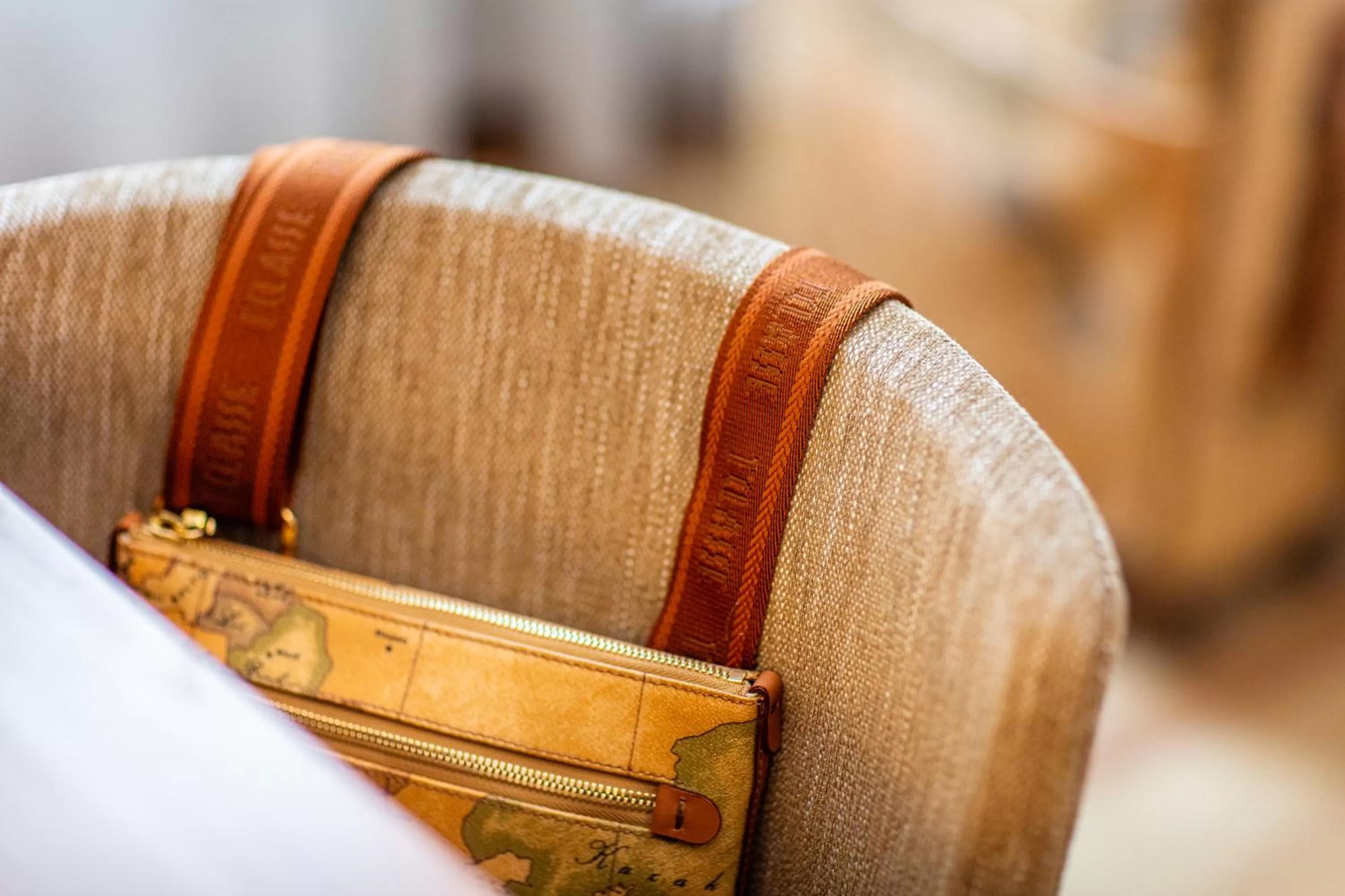 Decorative detail in All’Angelo Art Hotel