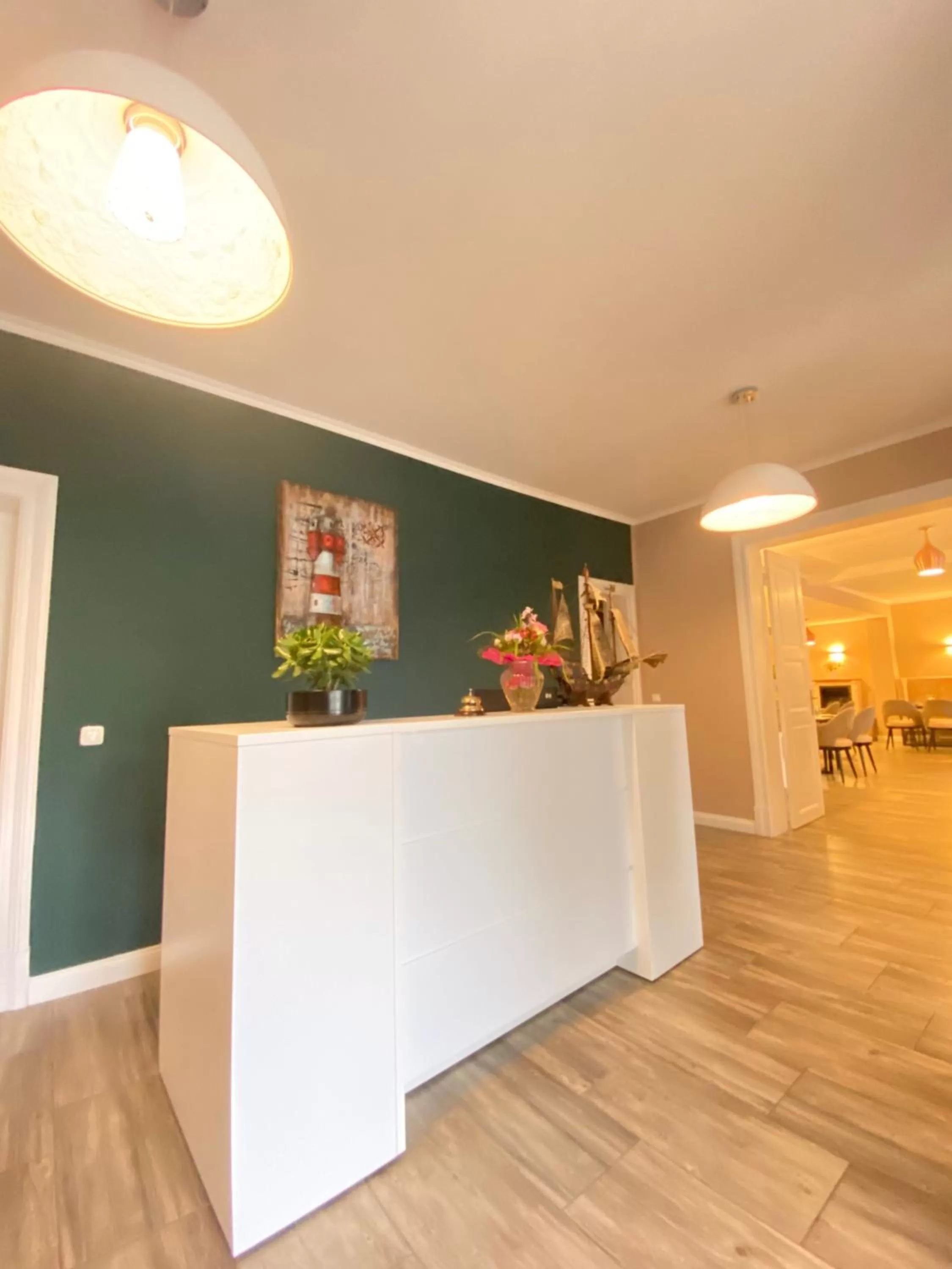 Lobby or reception in Villa Seebach