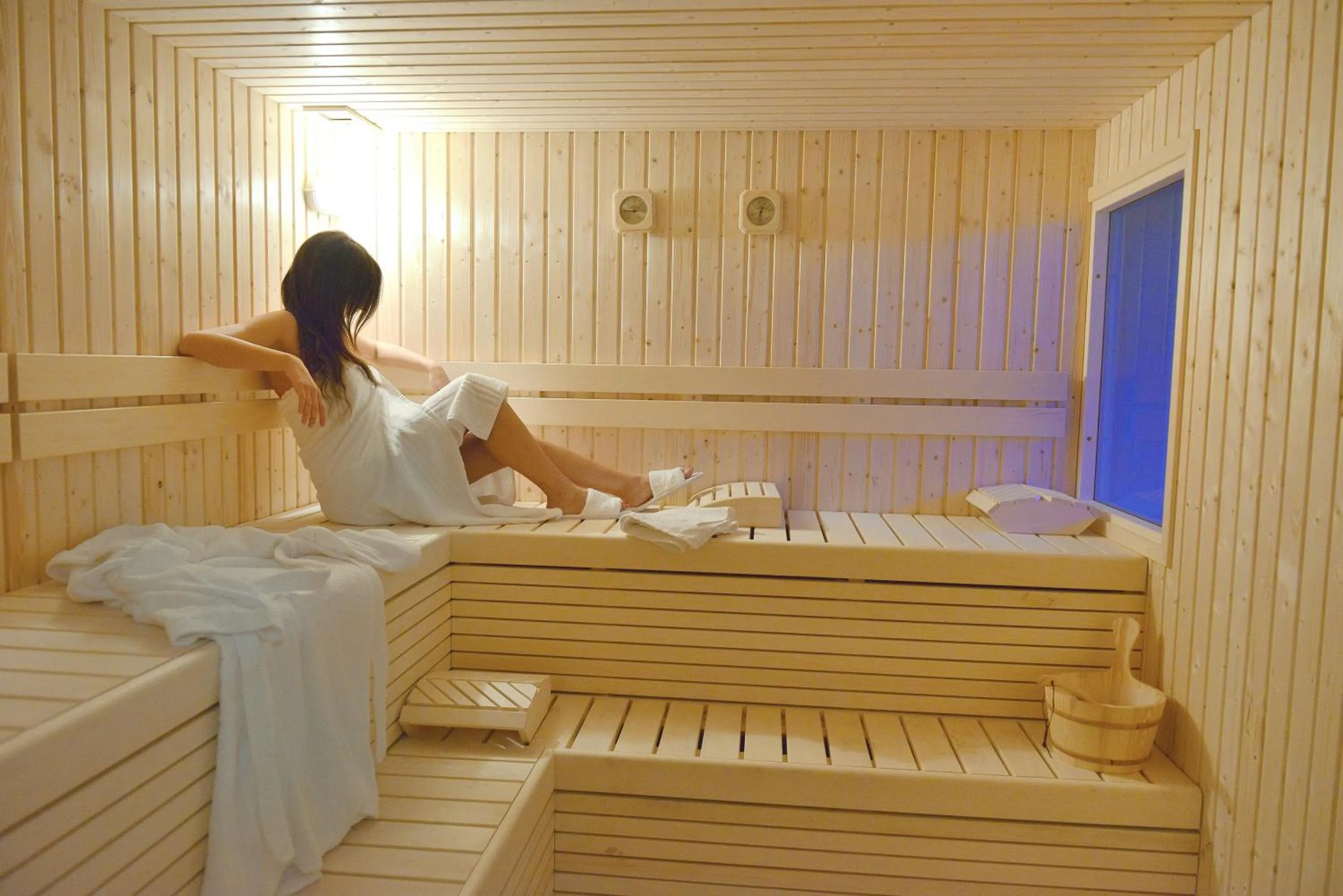 Steam room in Hotel Degli Ulivi