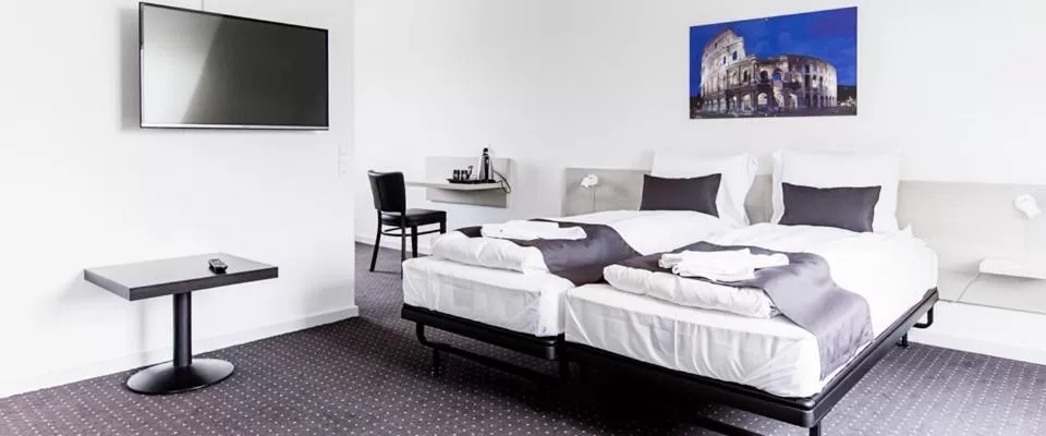 Bed in Hotel Tante Lemvig