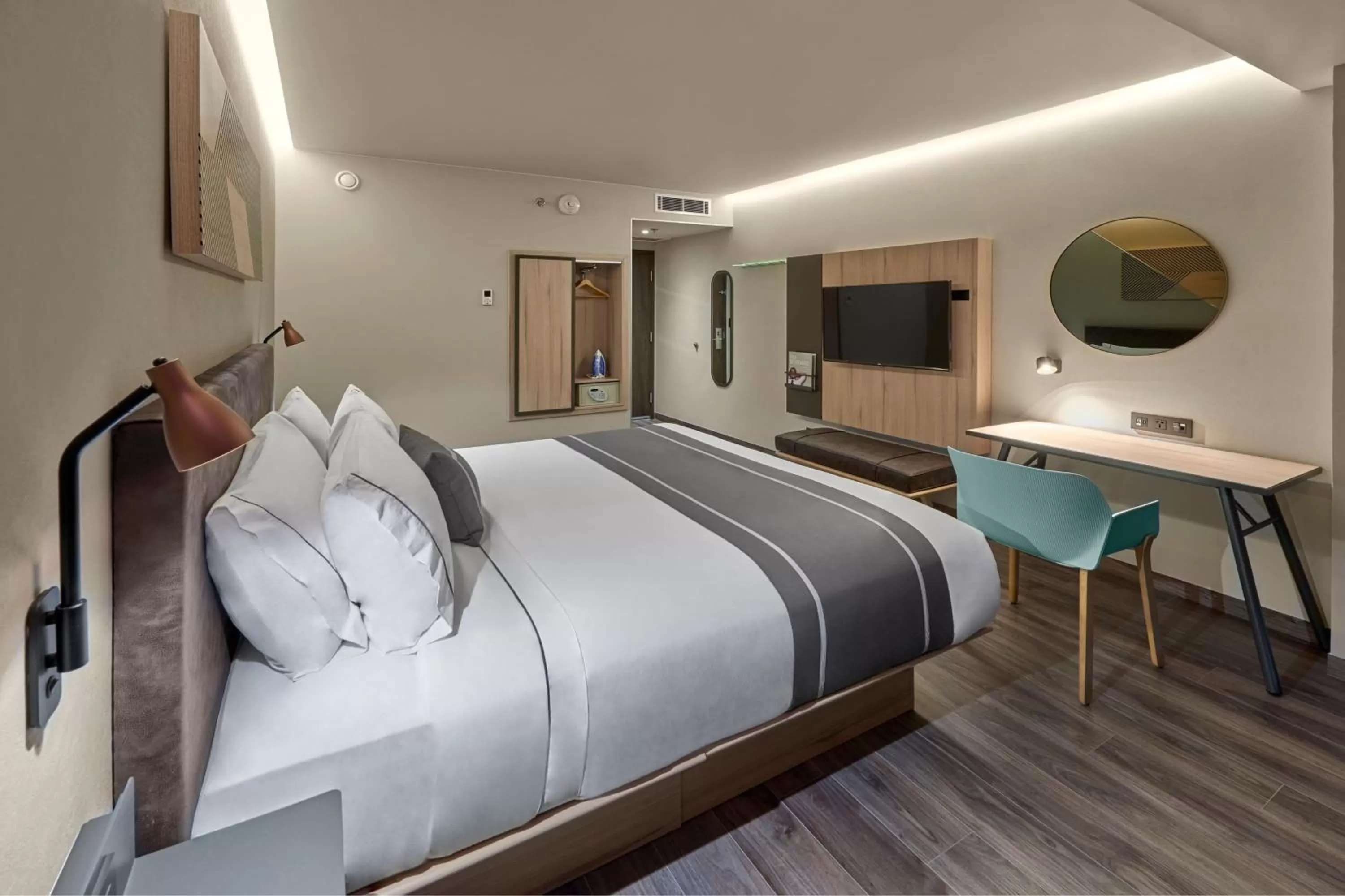 Bedroom, Bed in City Express Plus by Marriott Merida