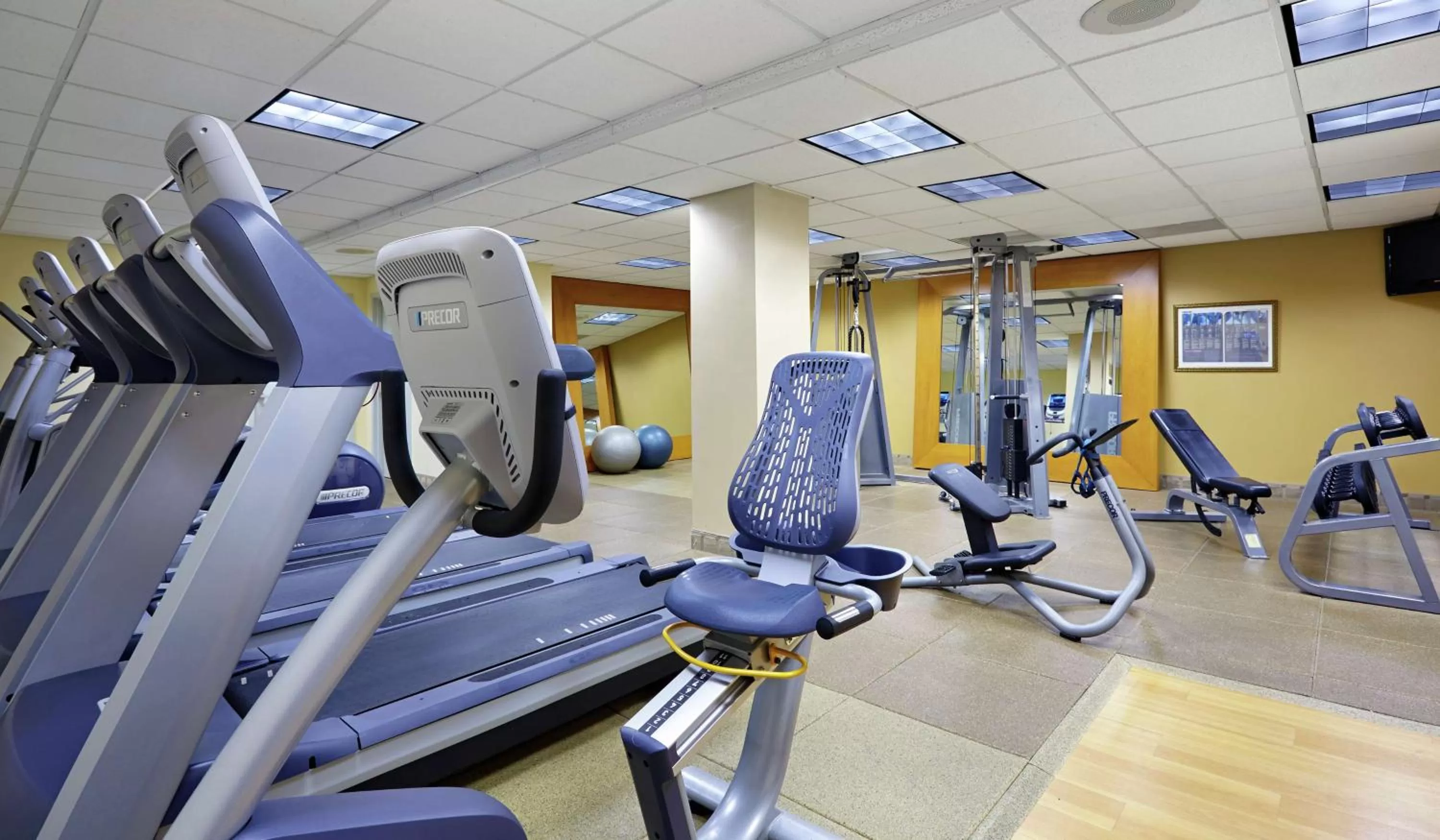 Fitness centre/facilities in Hilton Newark Airport