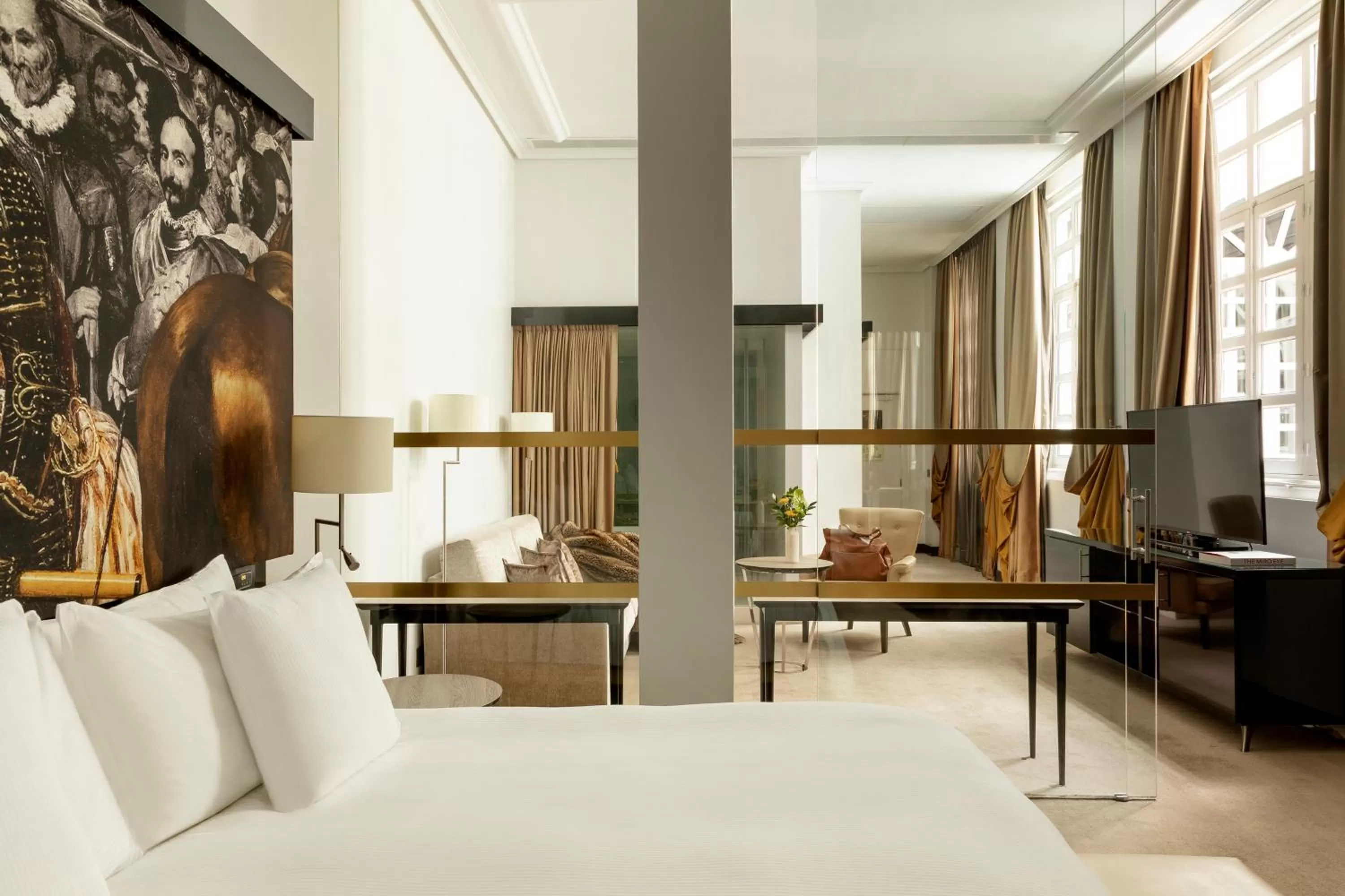 Bed in Palacio de los Duques Gran Meliá - The Leading Hotels of the World