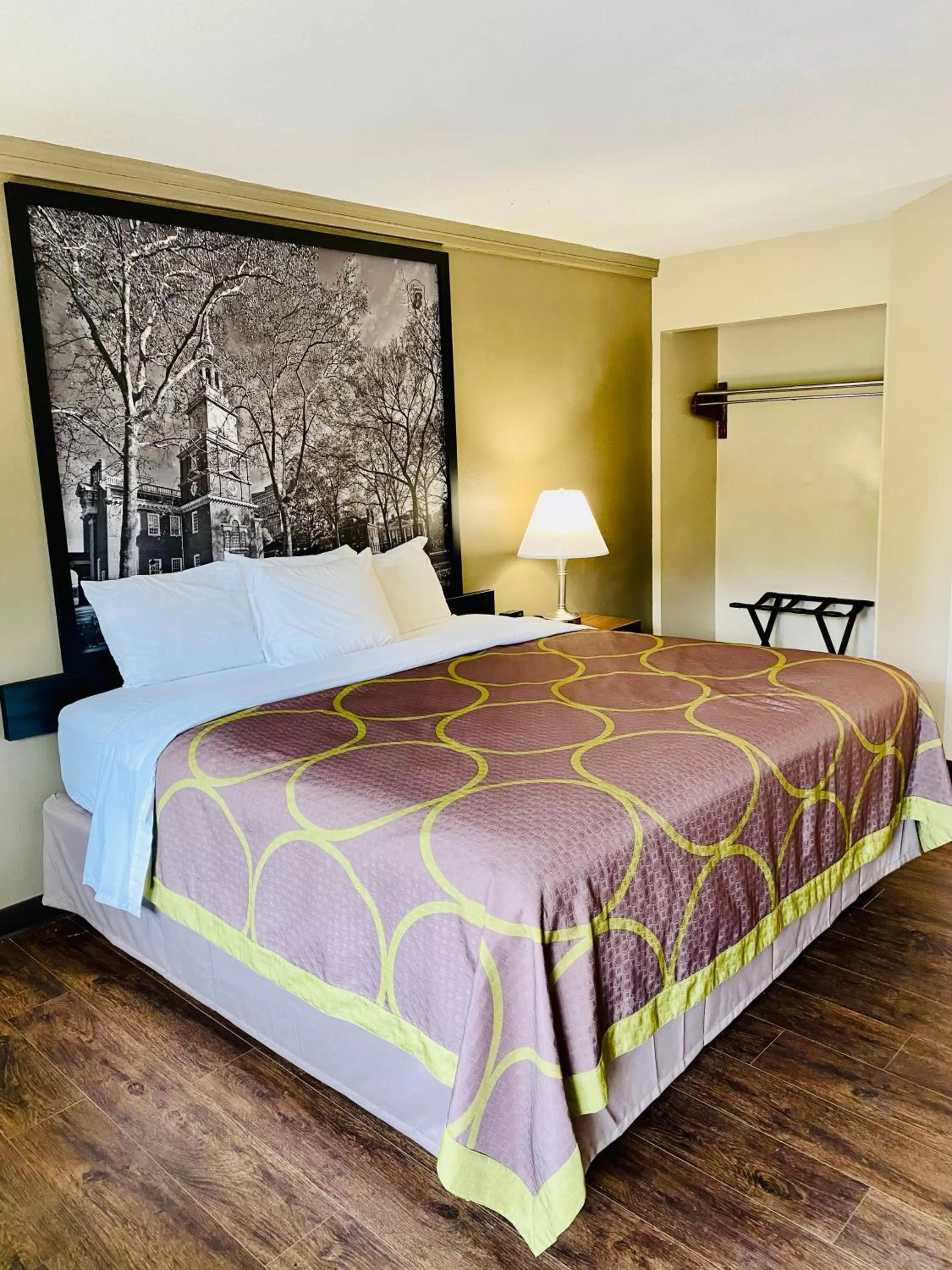 Bed in Super 8 by Wyndham Danville