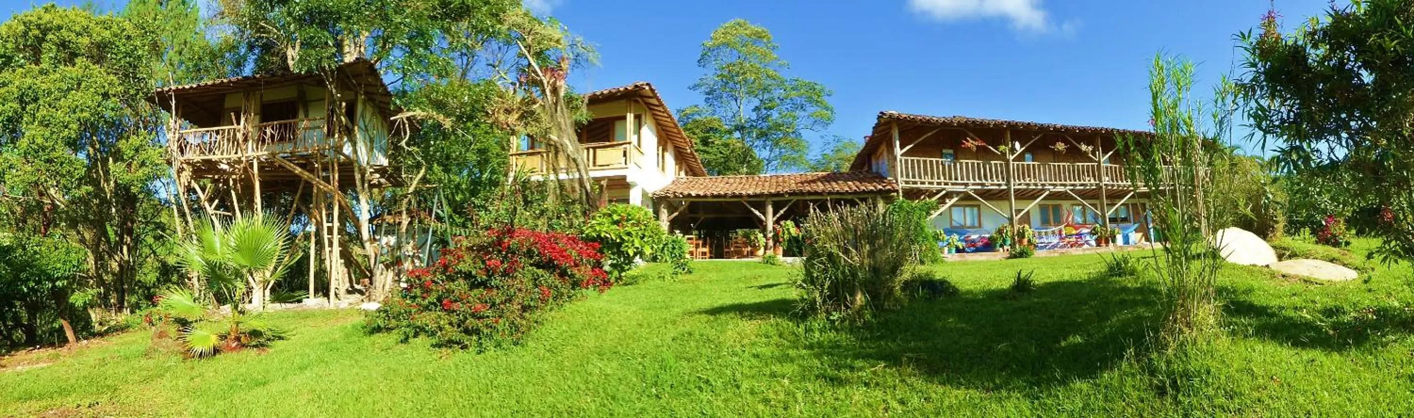 Facade/entrance in Finca El Cielo