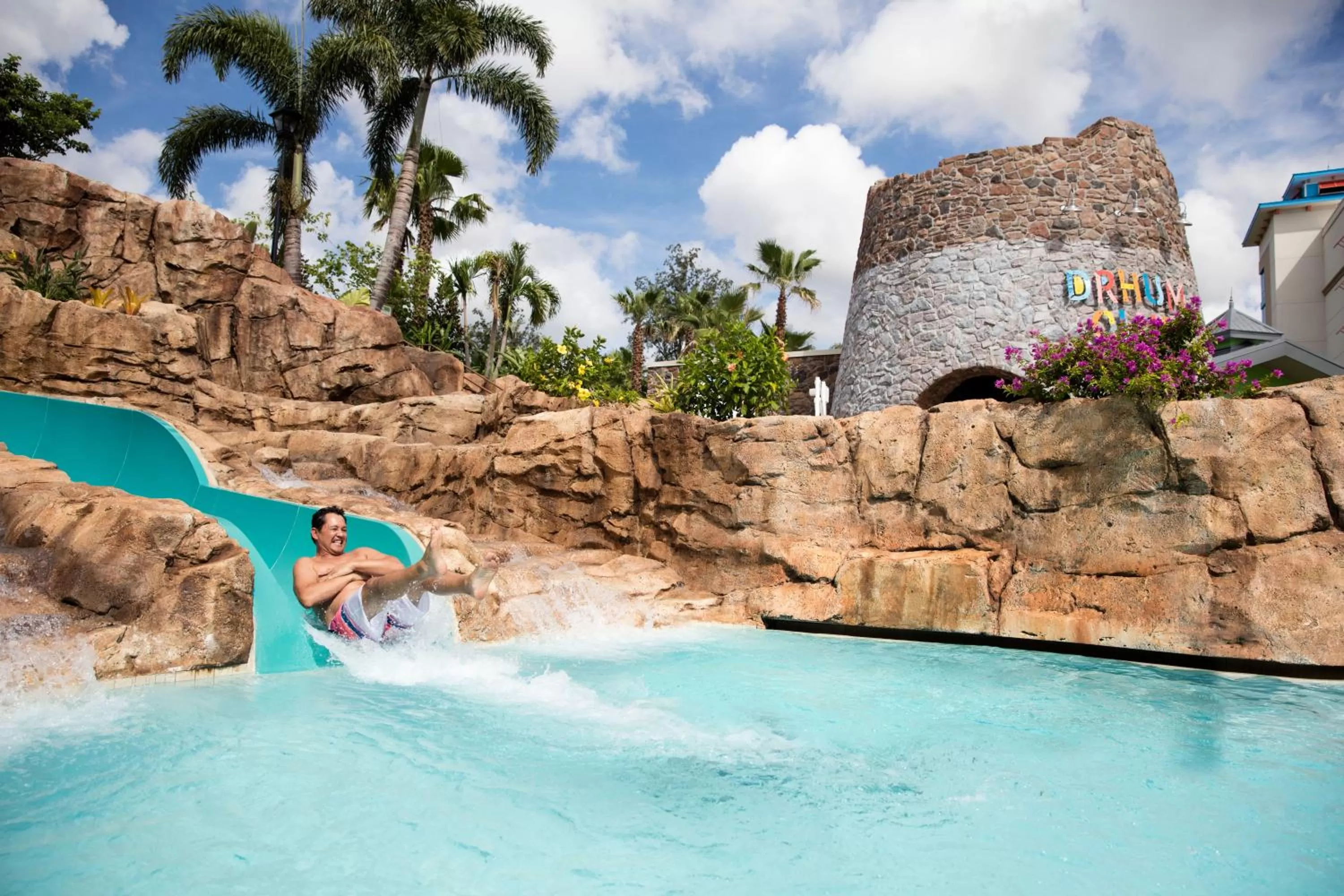 Aqua park in Universal's Loews Sapphire Falls Resort