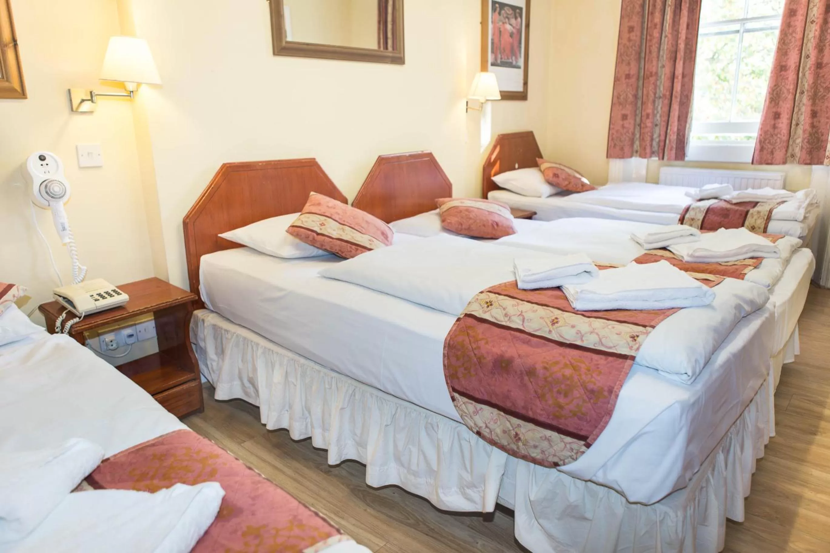 Bed in Dolphin Hotel