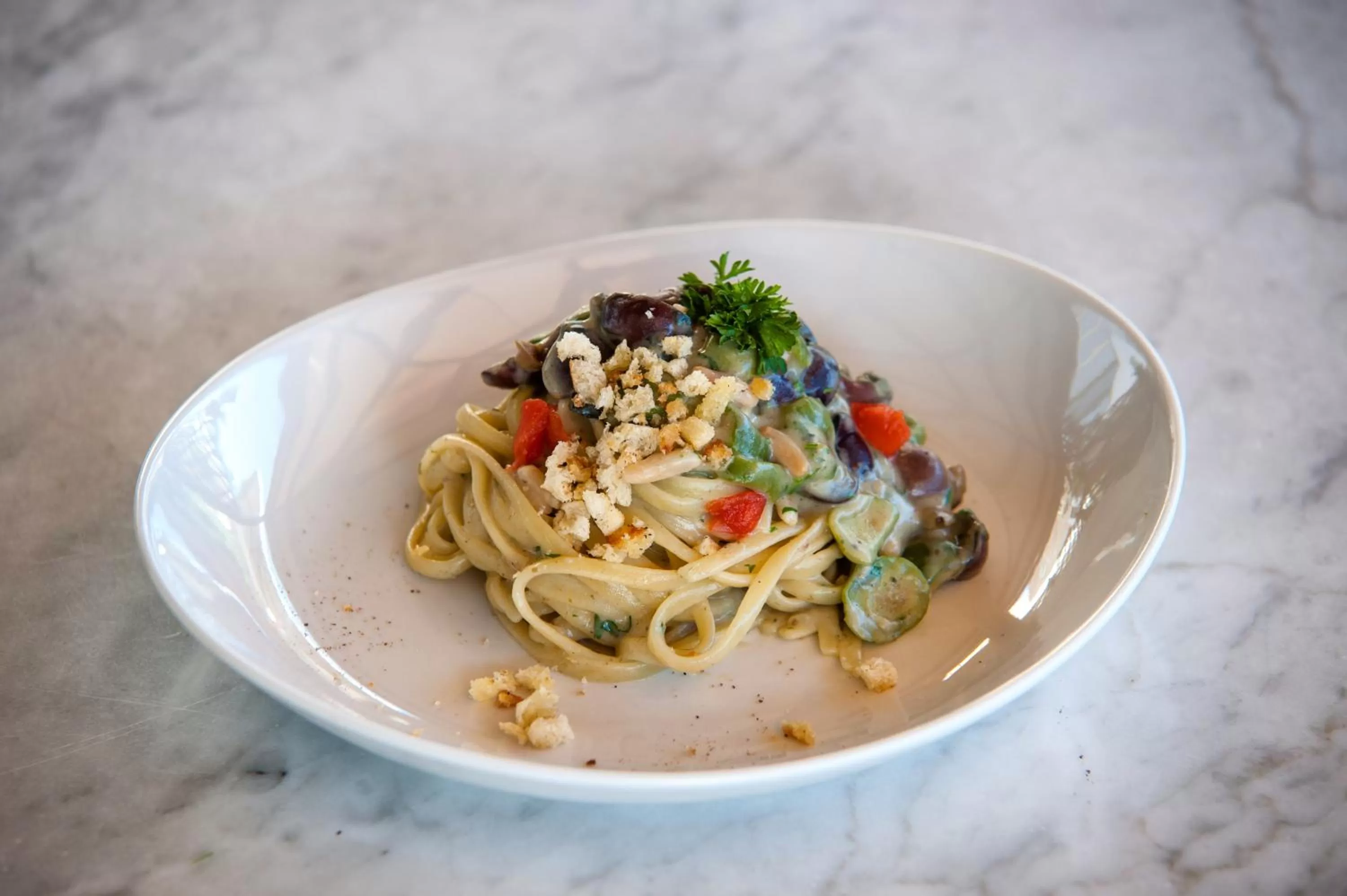 Food close-up in Magri's Hotel