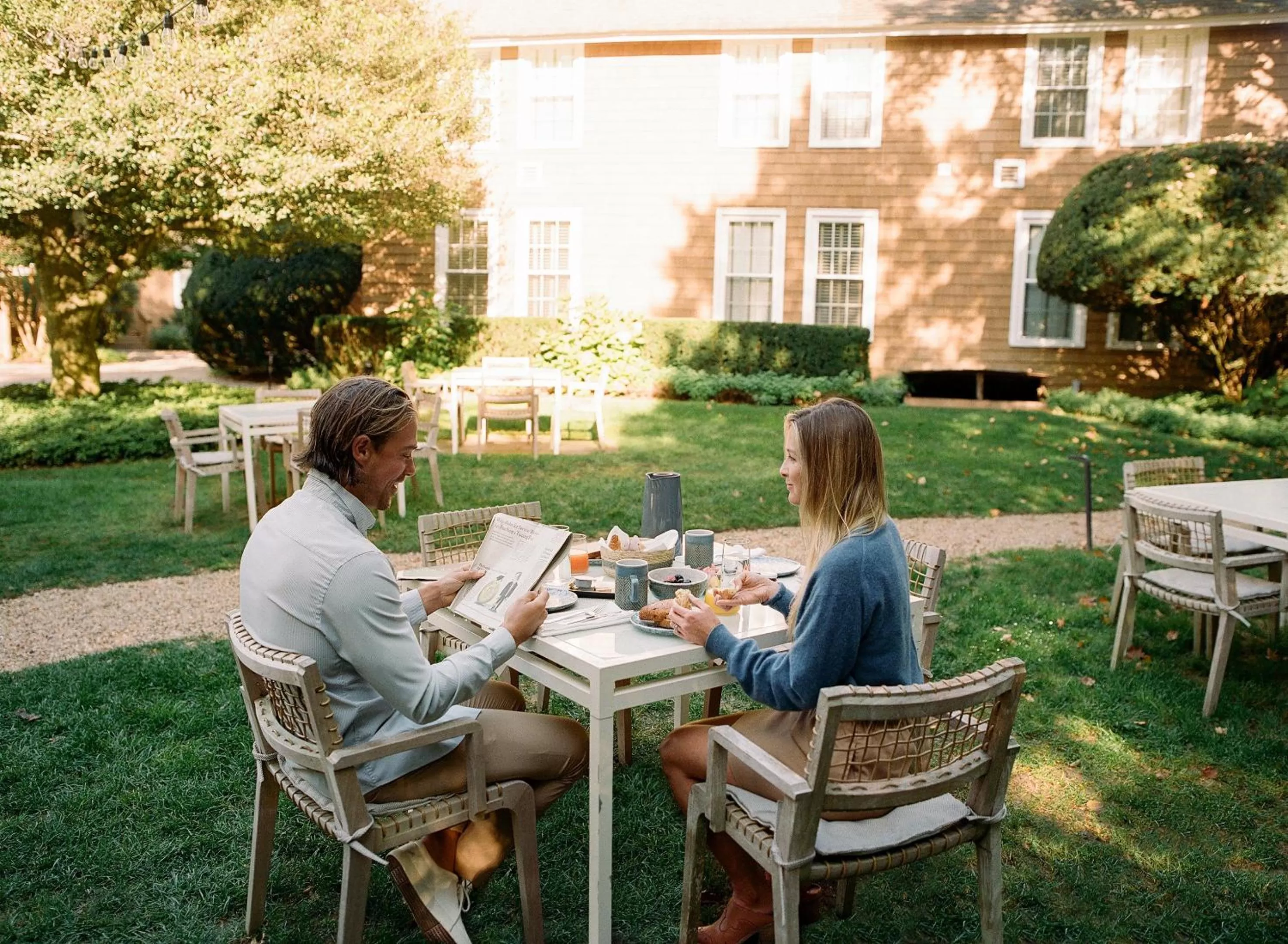 Breakfast in The Roundtree, Amagansett