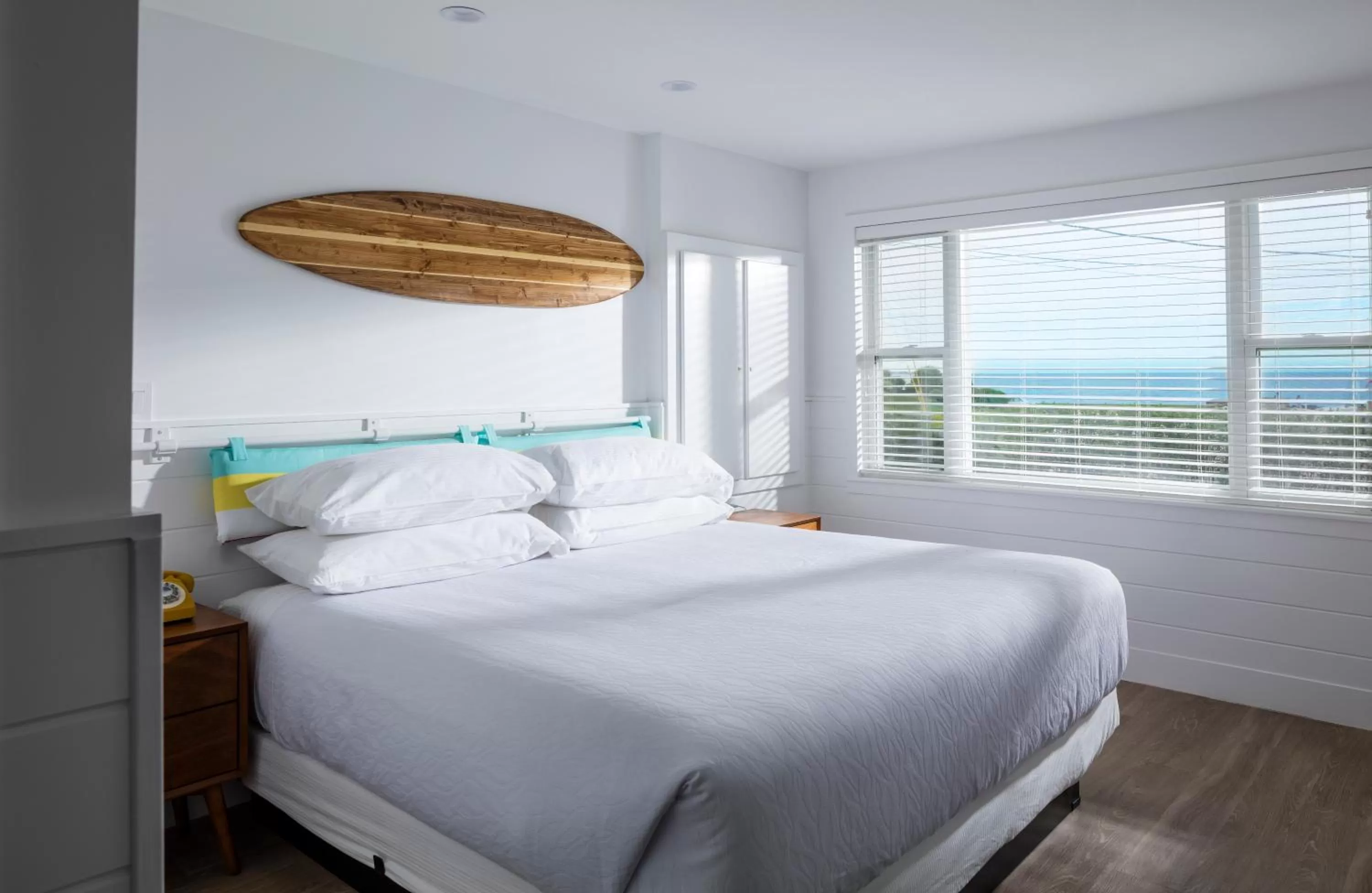 Bed in The Shore House