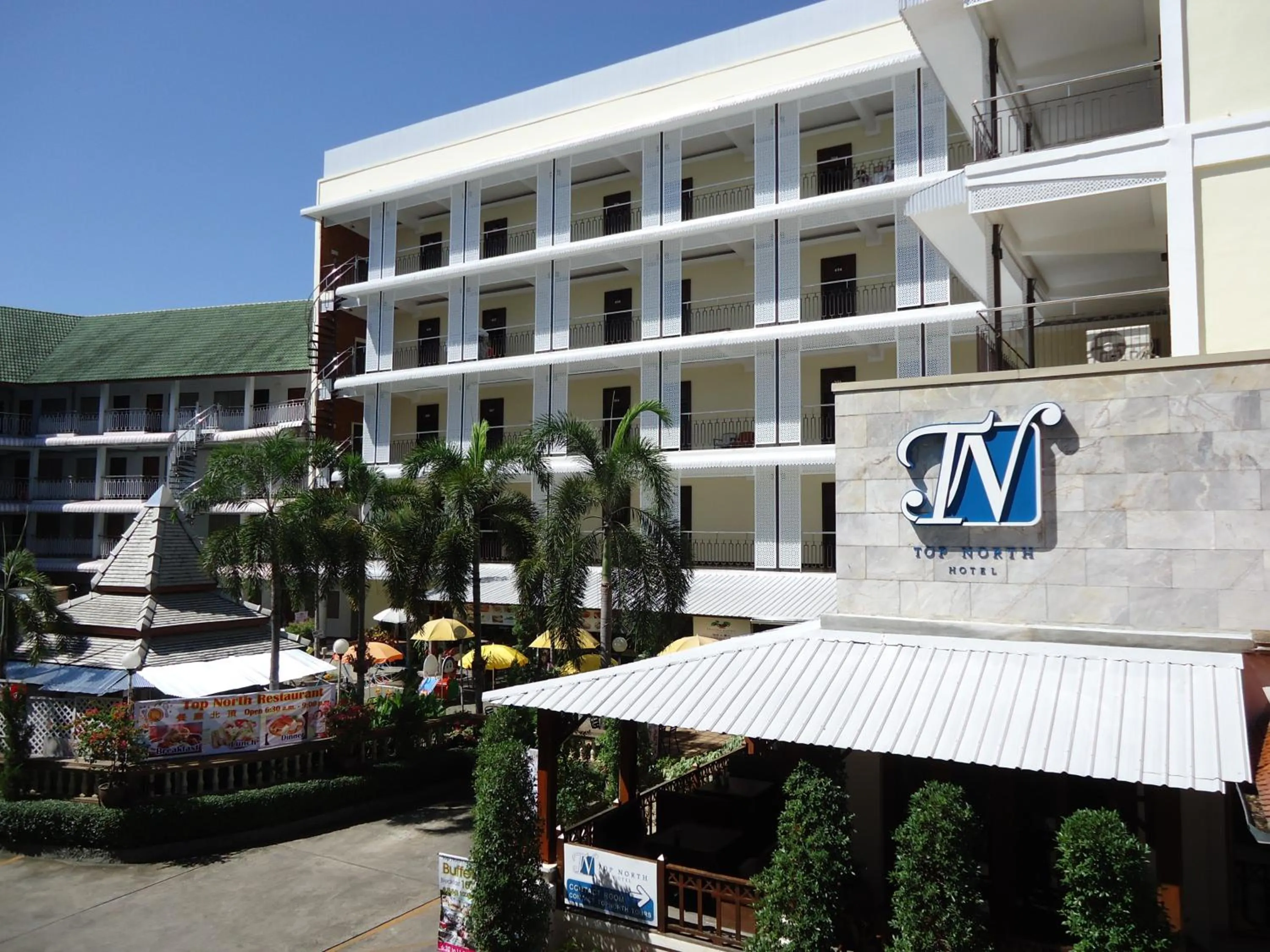Property building in Top North Hotel