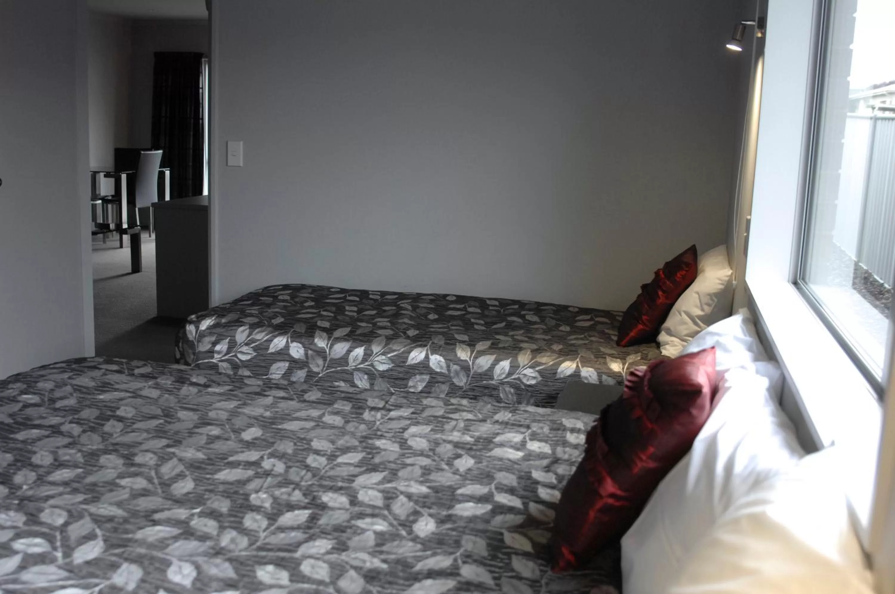 Bed in 295 on Tay Motel