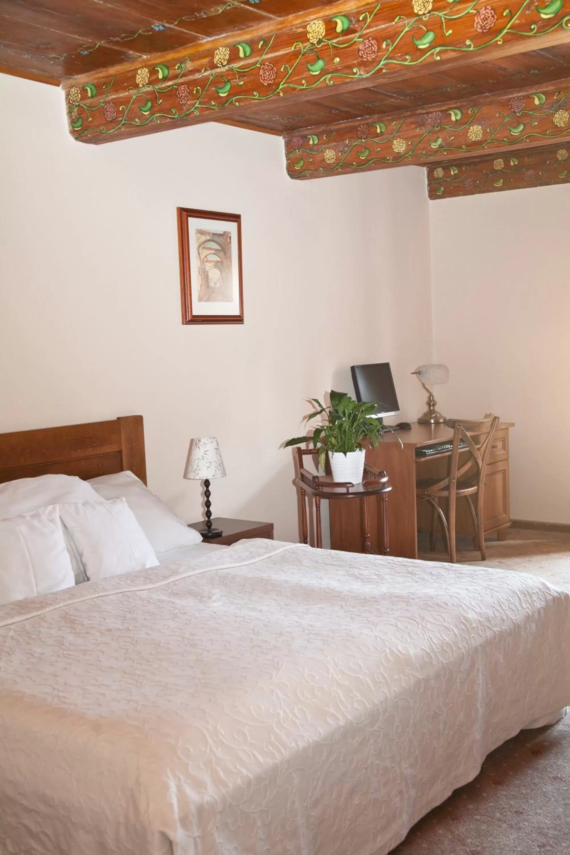 Bed in Hotel U Zlatého Lva