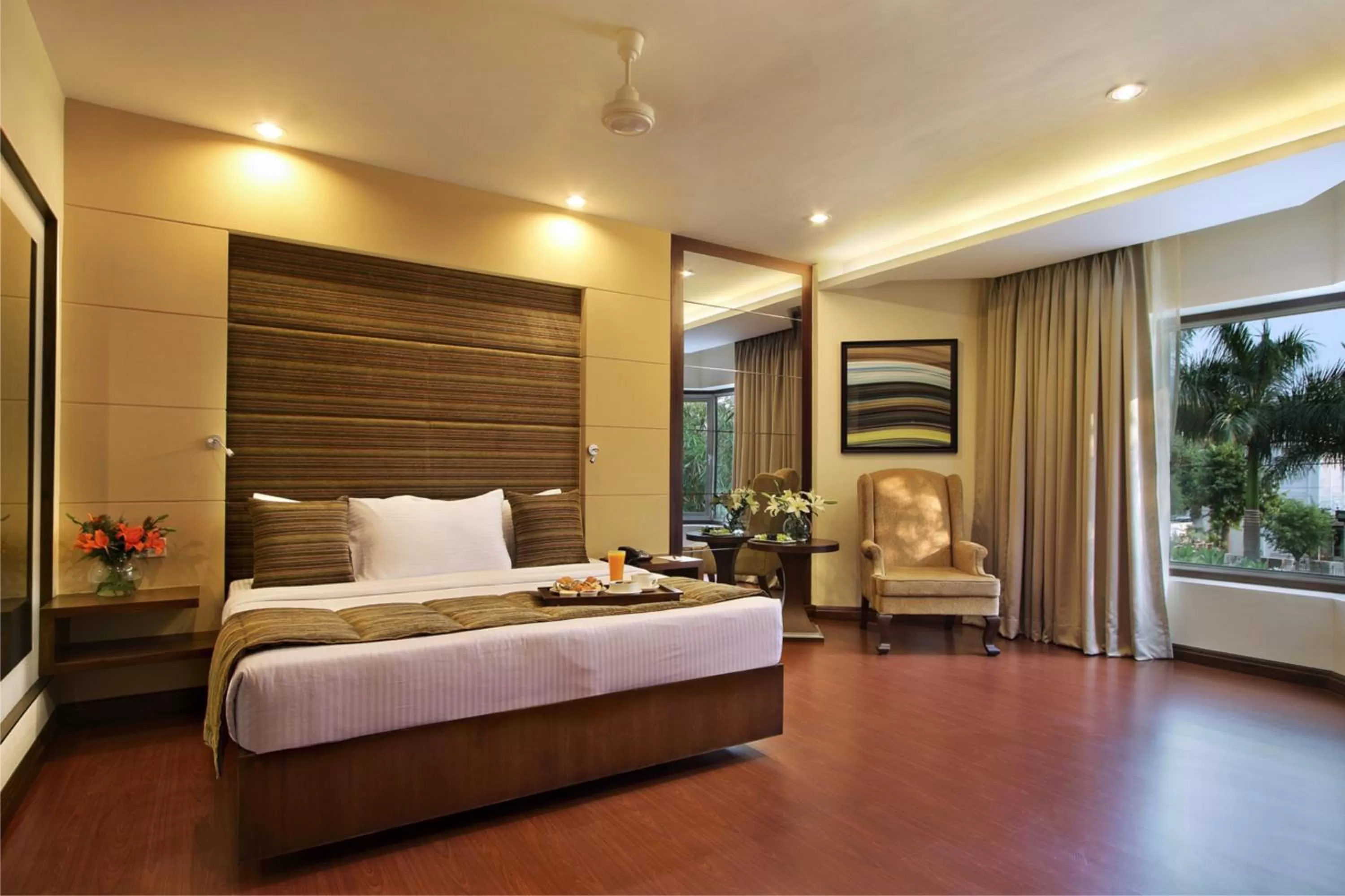Photo of the whole room, Bed in Hotel Express Residency Vadodara