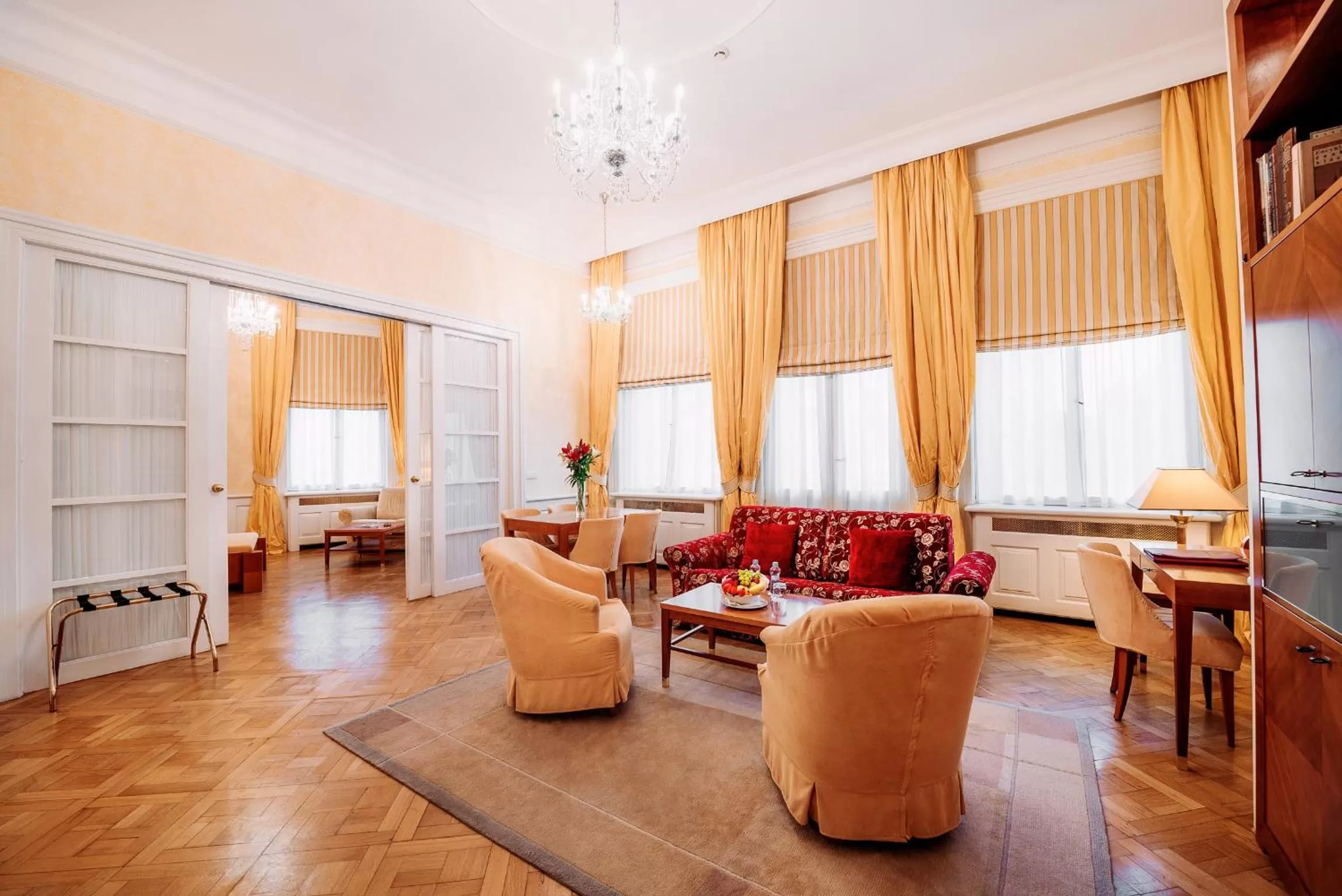 Living room in Ventana Hotel Prague