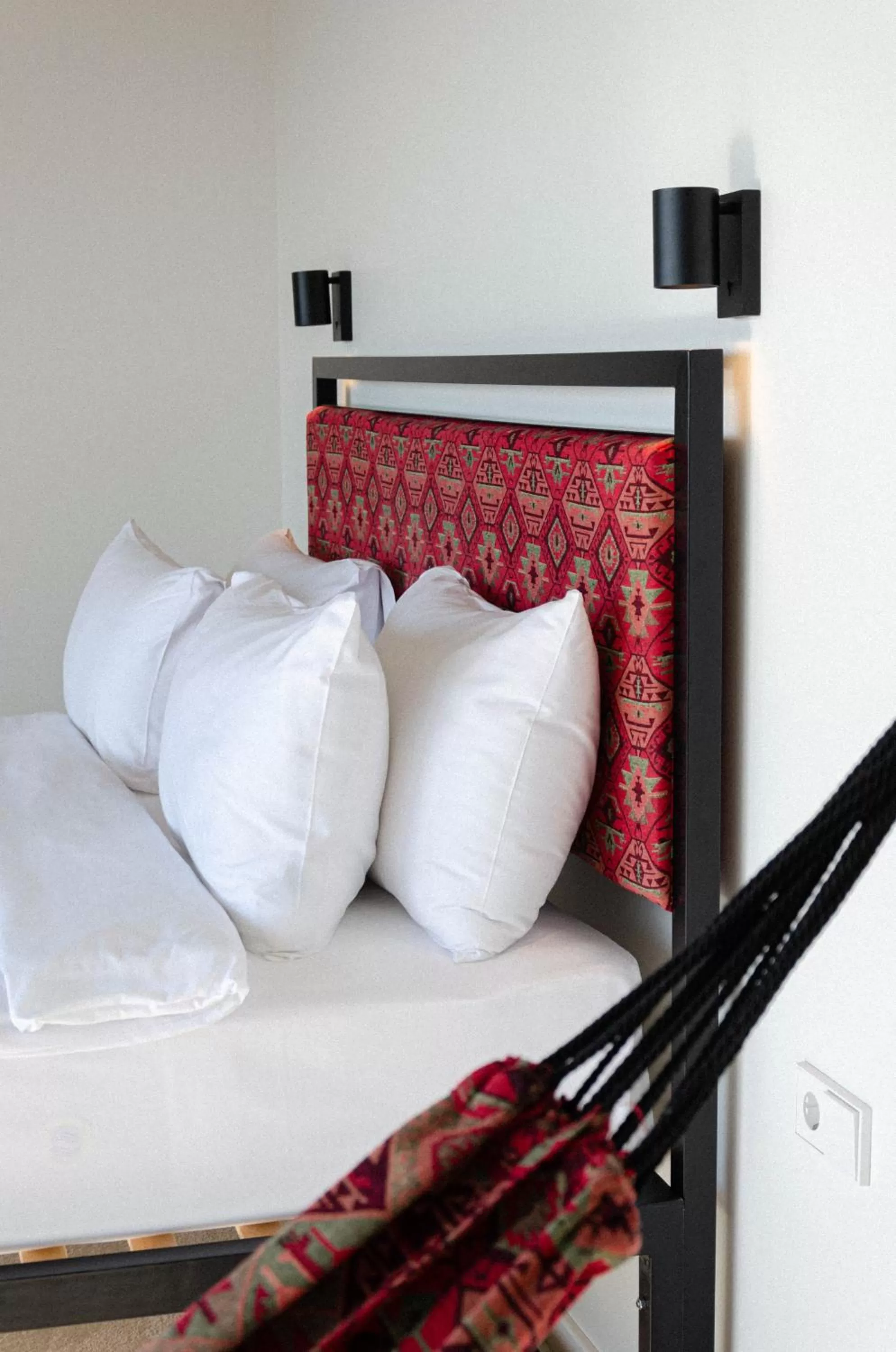 Bed in Kartuli Hotel