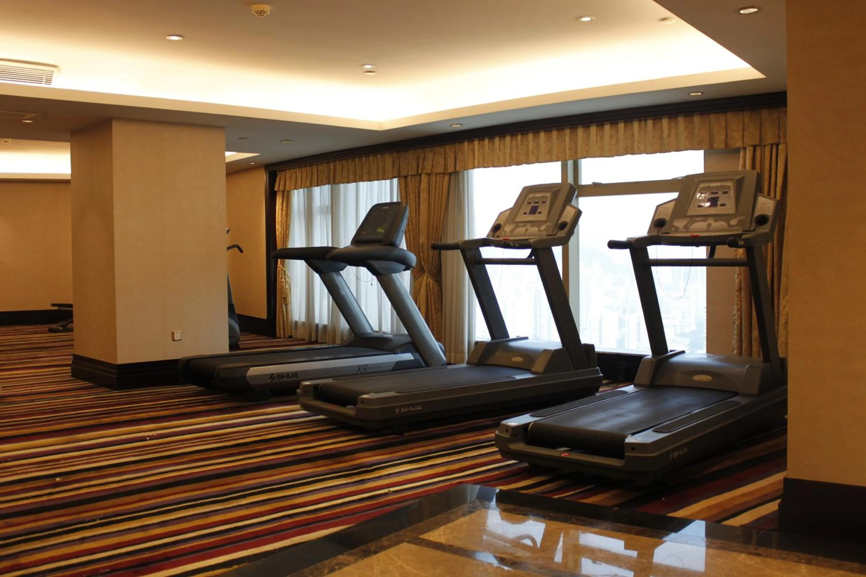 Fitness centre/facilities in Royal Mediterranean Hotel