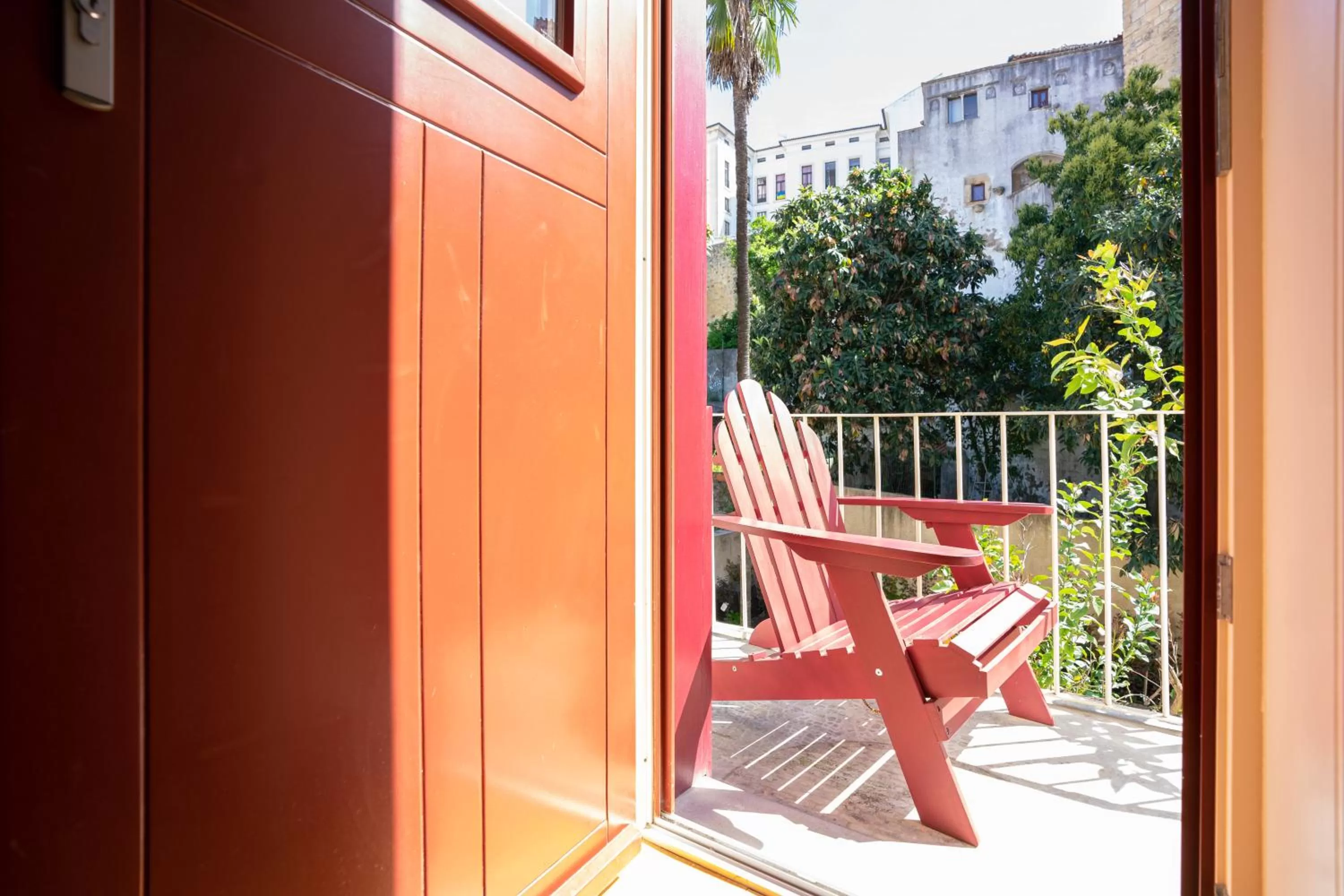 Garden in Entre Ruas Apartments