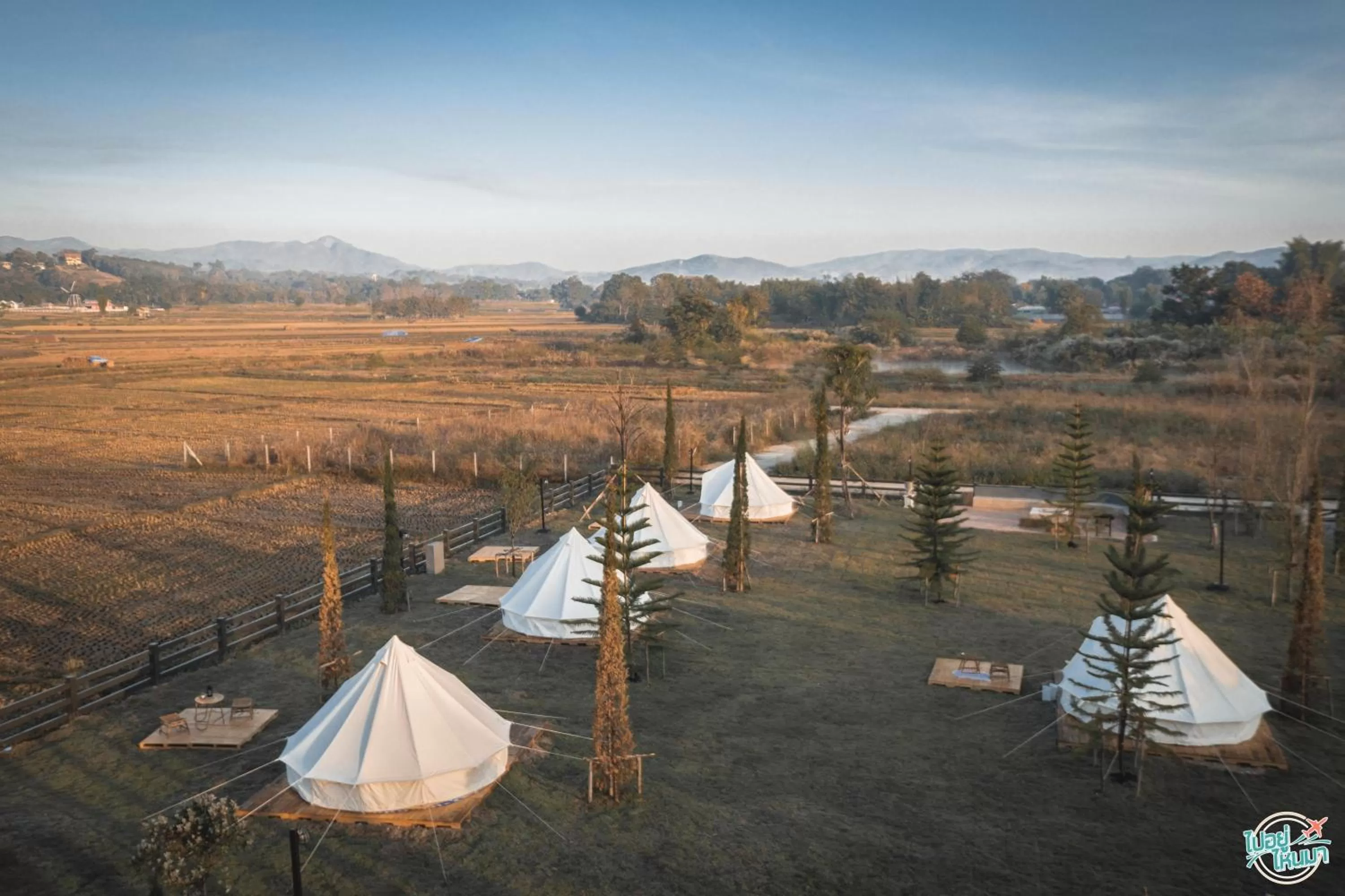 Bird's eye view in PAI LAMUN VALLEY