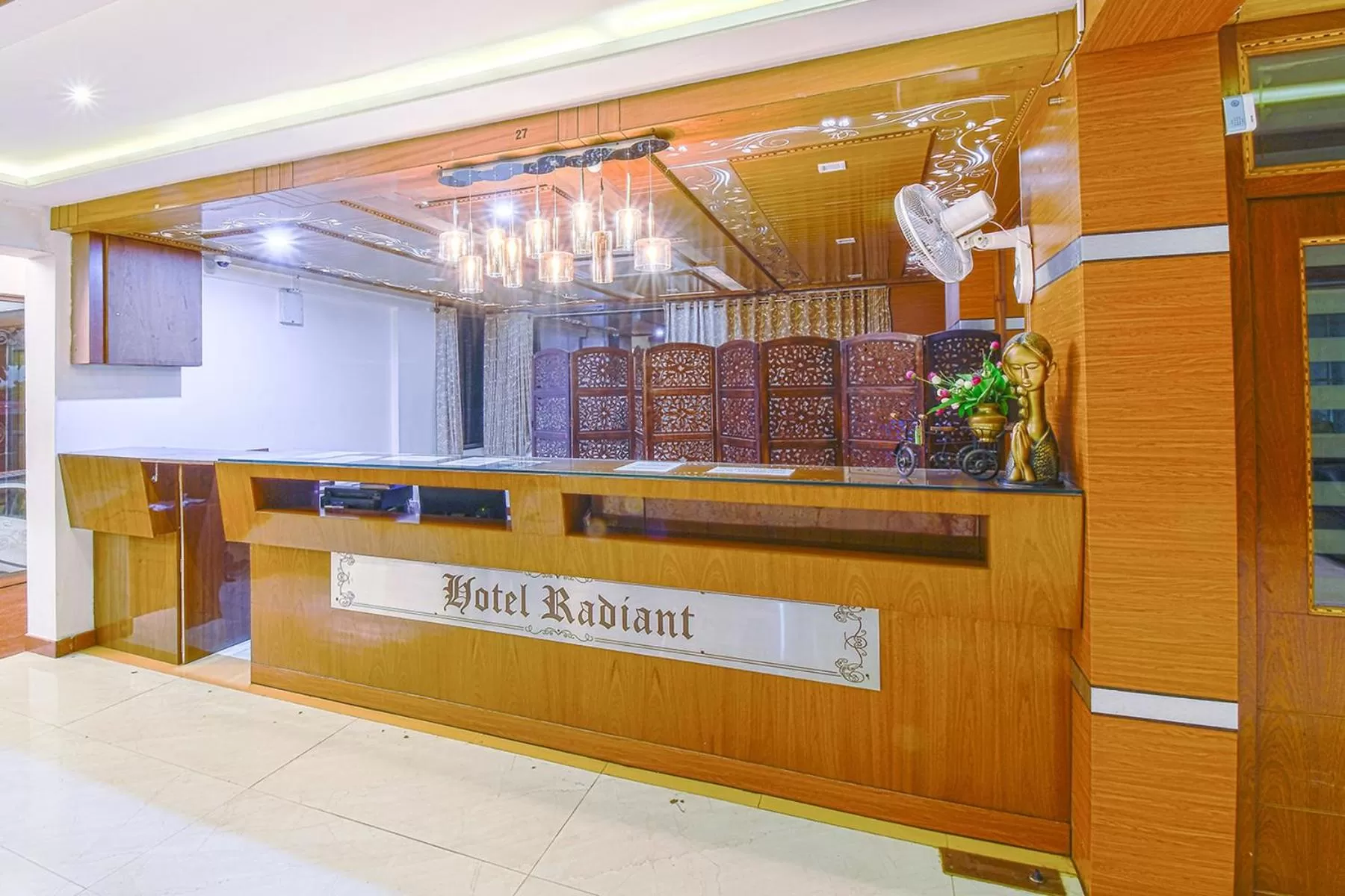 Lobby or reception in Hotel Radiant Kolhapur