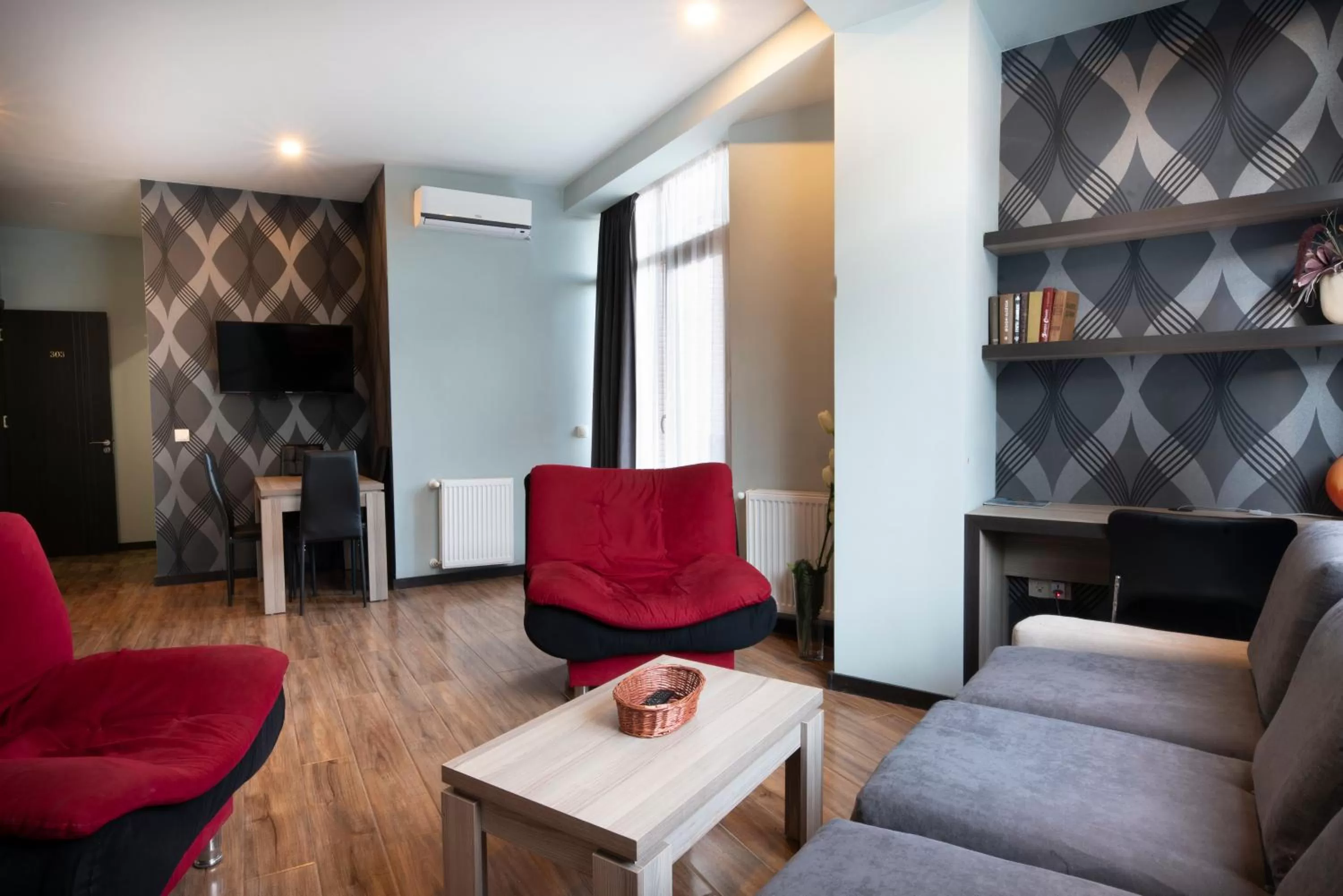 Natural landscape in Sani Apart Hotel