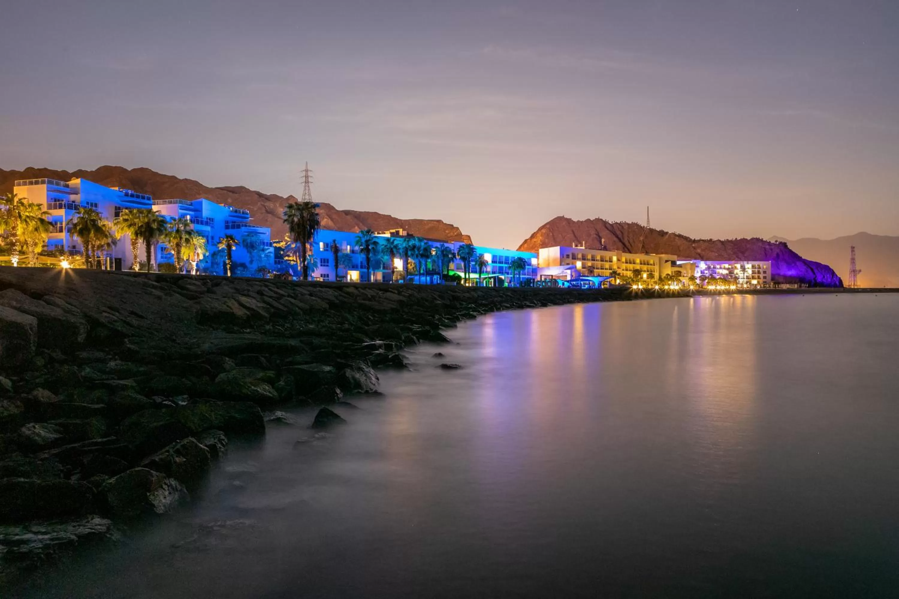 Natural landscape in Radisson Blu Resort, Fujairah