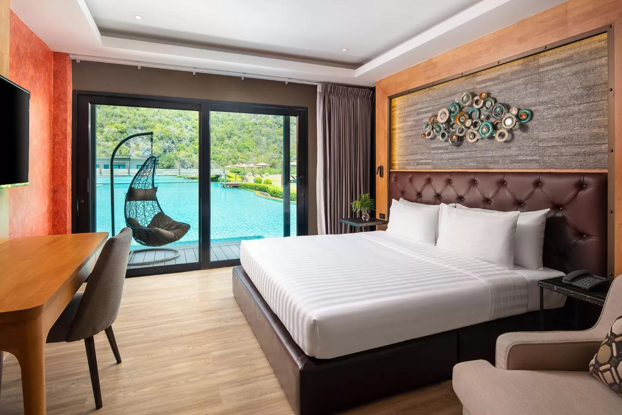 Family Room with Sea View in La Isla Pranburi Beach Resort