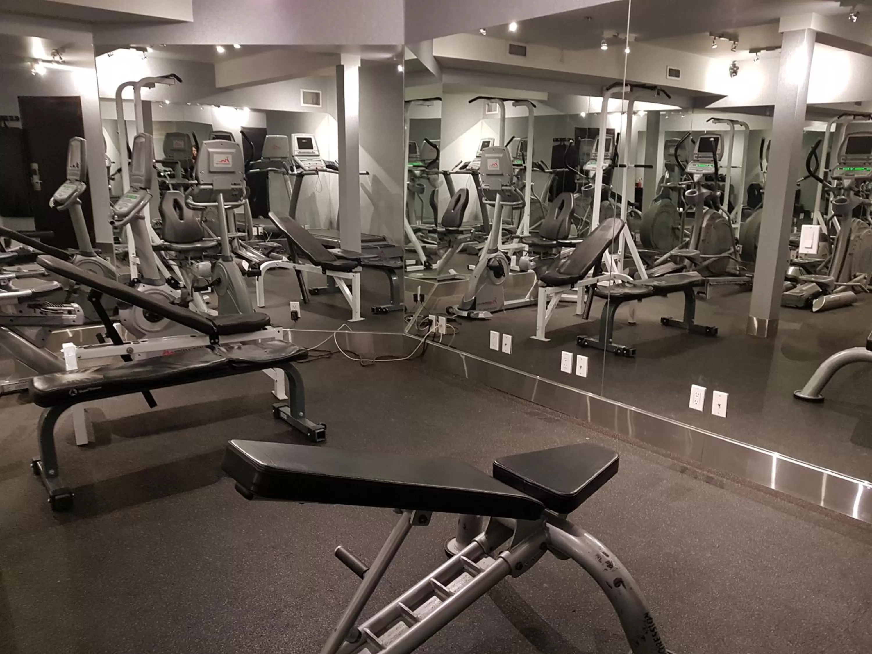 Fitness centre/facilities in Paradise Resort Club and Spa