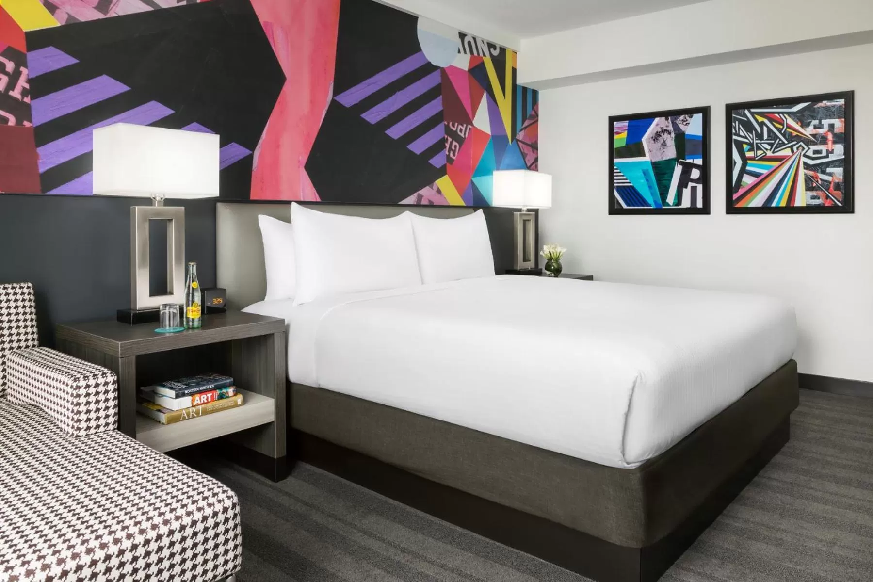 Bed in Studio Allston Hotel Boston