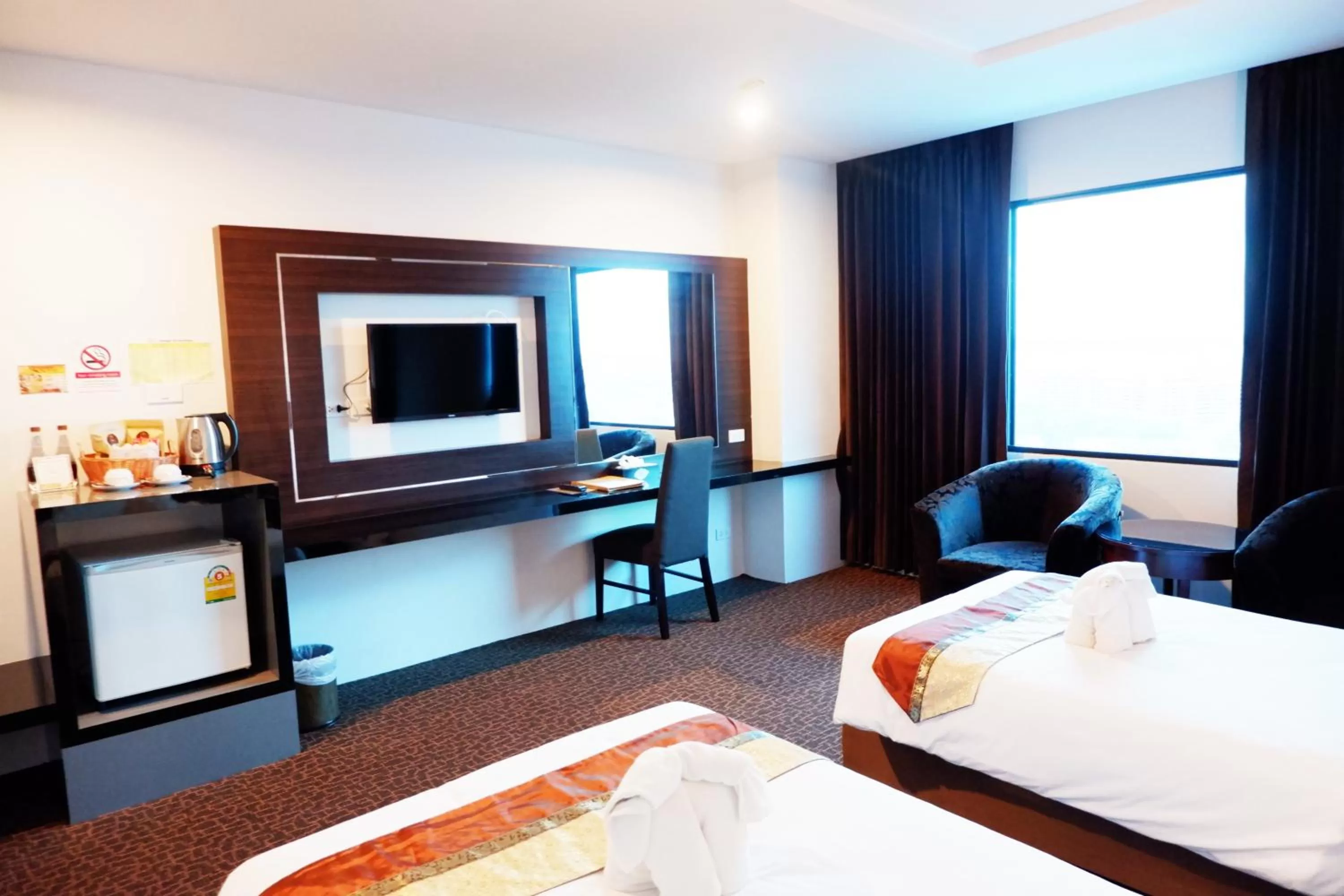 Bed in Siam Oriental Hotel