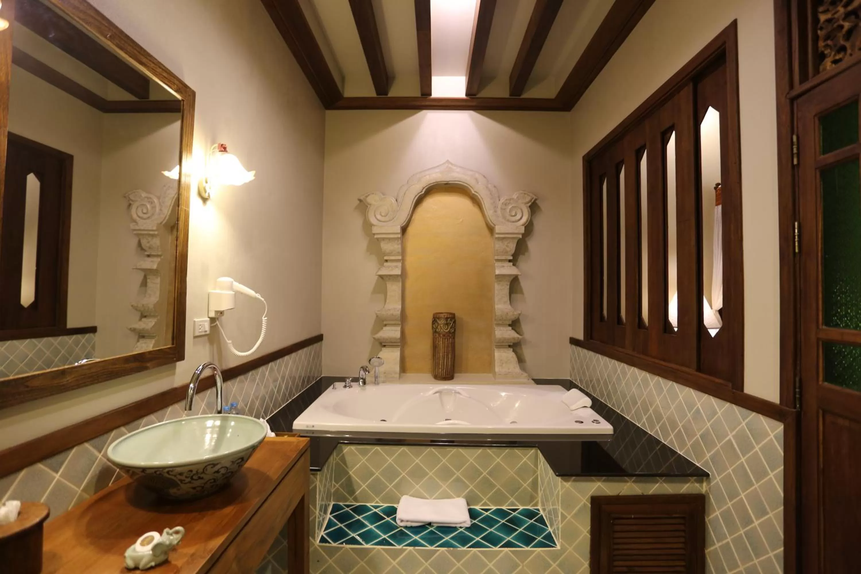 Bathroom in Amata Lanna Village อมตะล้านนาวิลเลจ