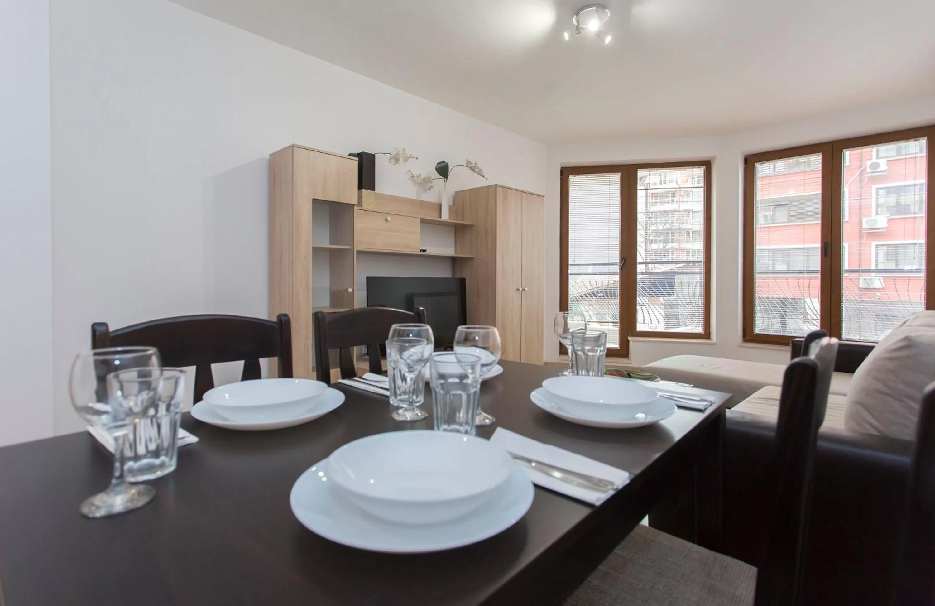 Living room in Modern and Bright Apartments near Center - FREE PARKING