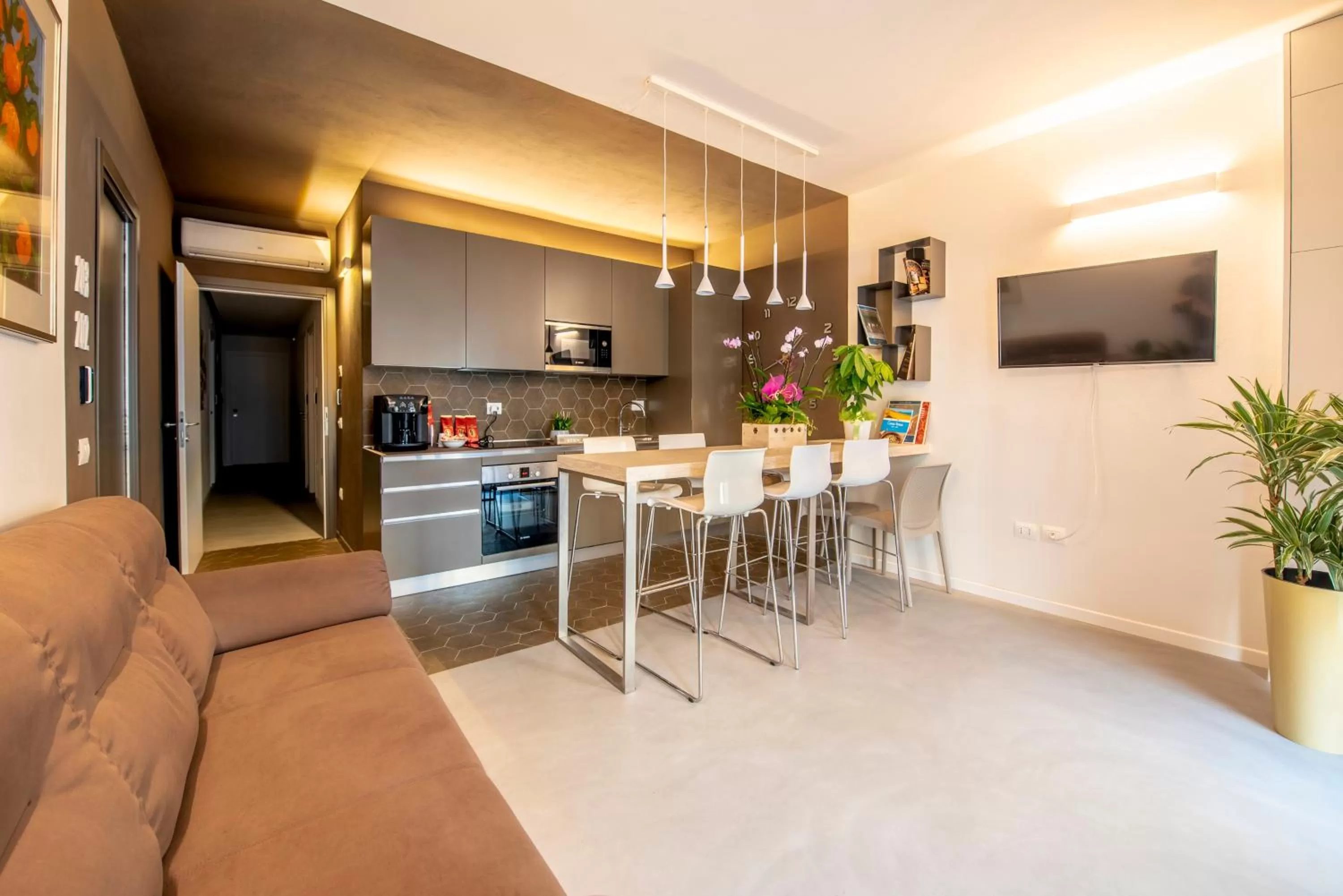 Communal lounge/ TV room, Seating Area in Casa Ercoli B&B