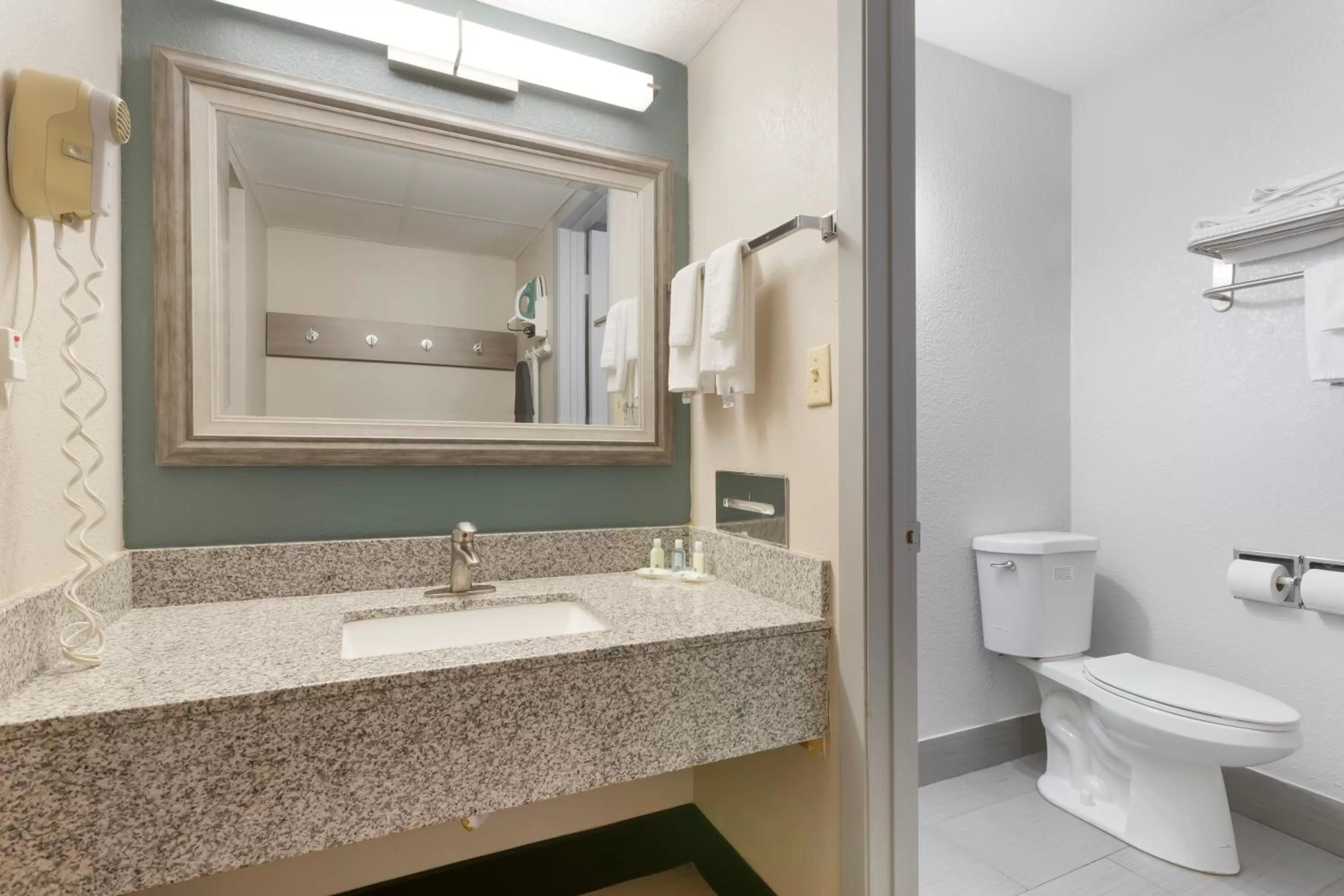 Bathroom in Quality Inn Newton at I-80