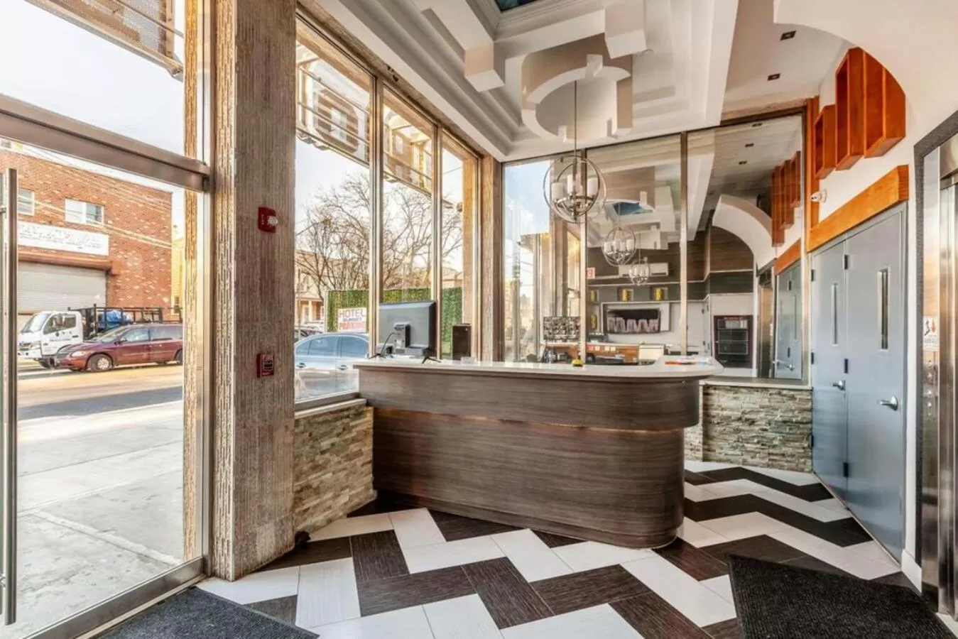 Lobby or reception in Umbrella Hotel Brooklyn