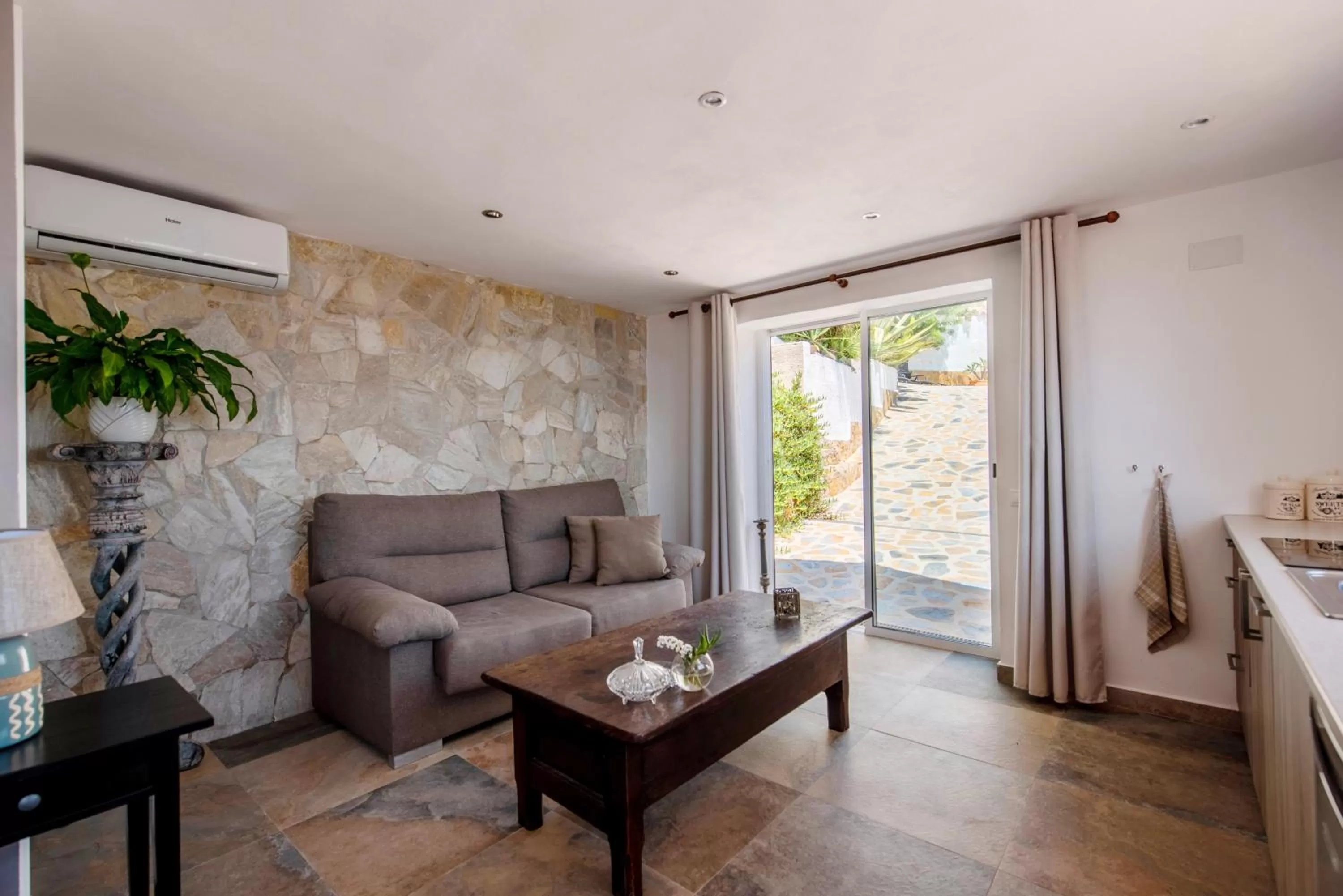 Seating area in Villa Vista Calpe