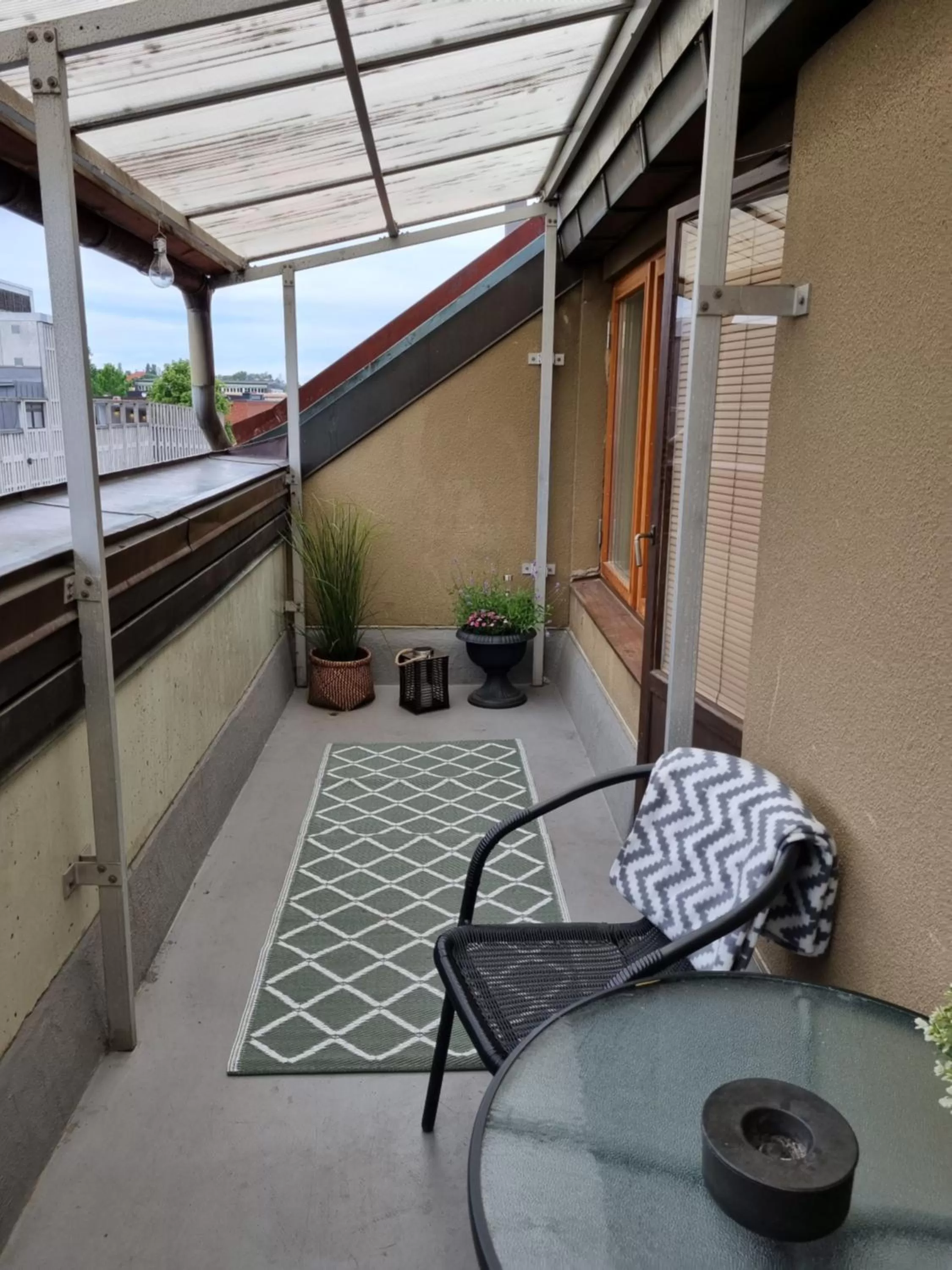 Balcony/Terrace in Hotell Västerås