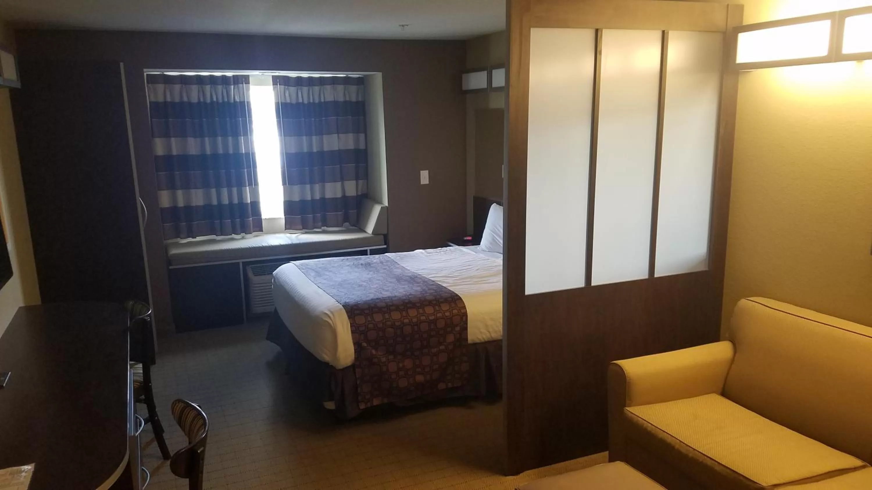 Bed in Microtel Inn & Suites by Wyndham