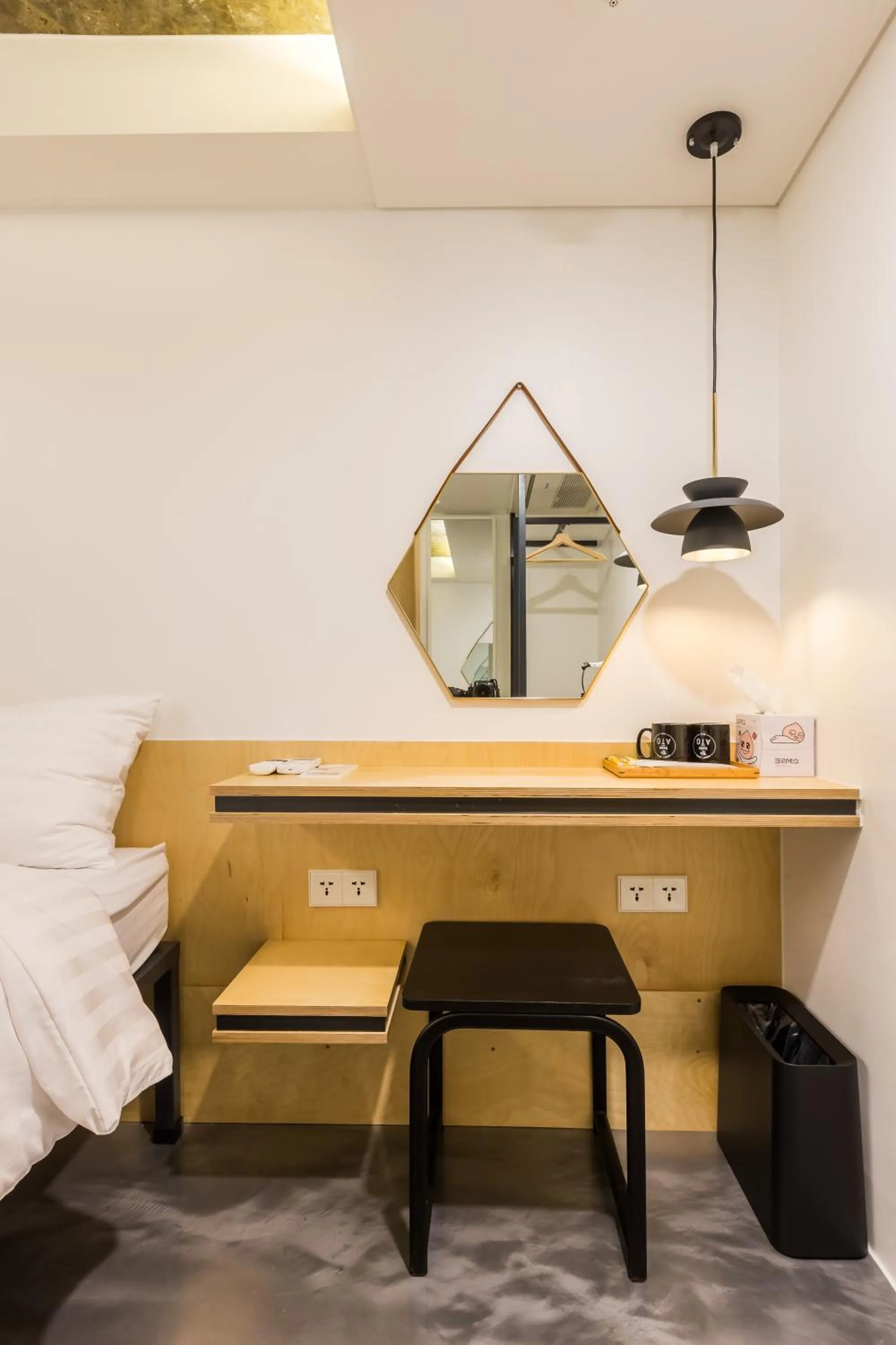 Bed in Hotel Baroato 2nd