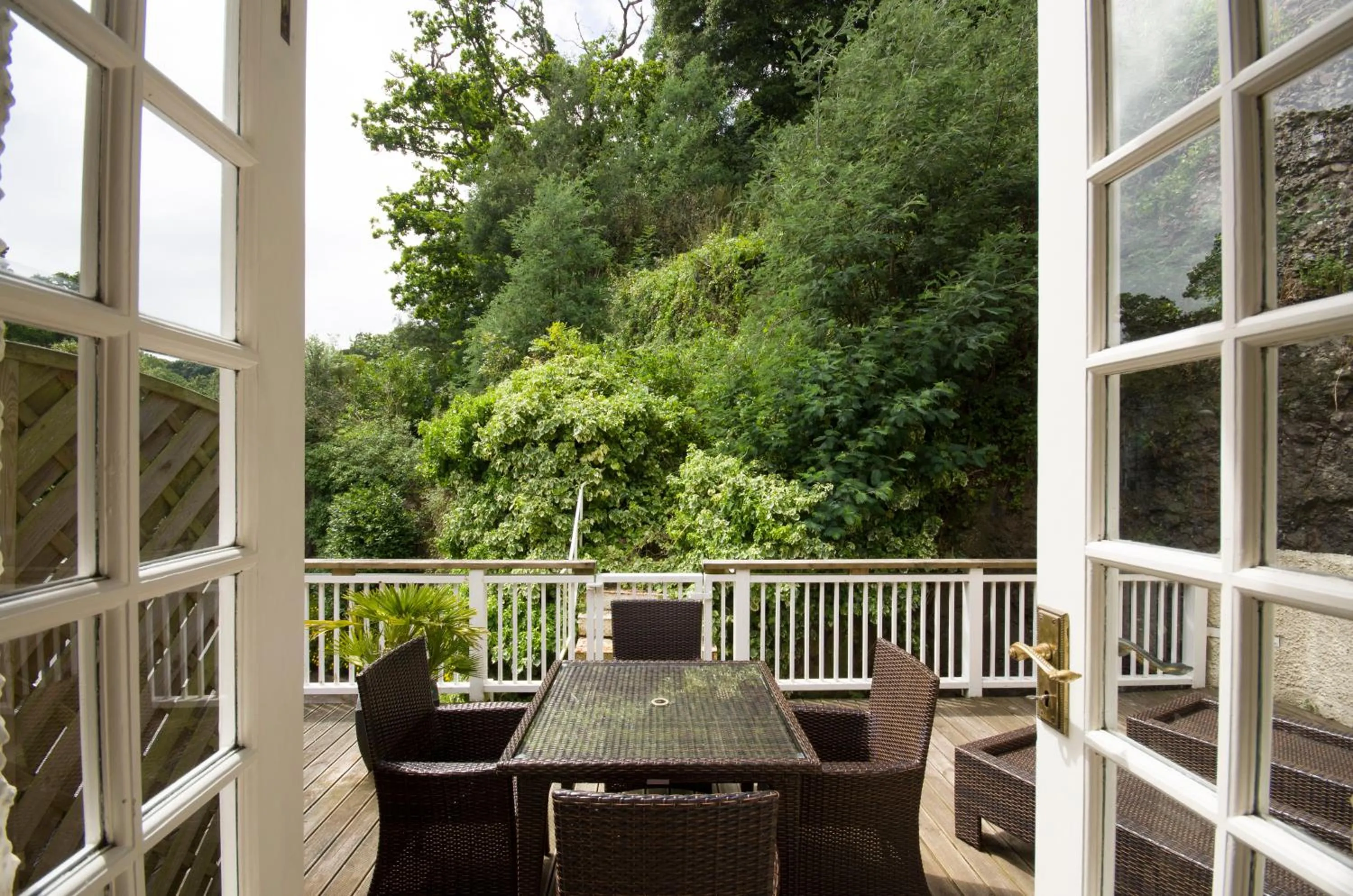 Balcony/Terrace in Chateau La Chaire