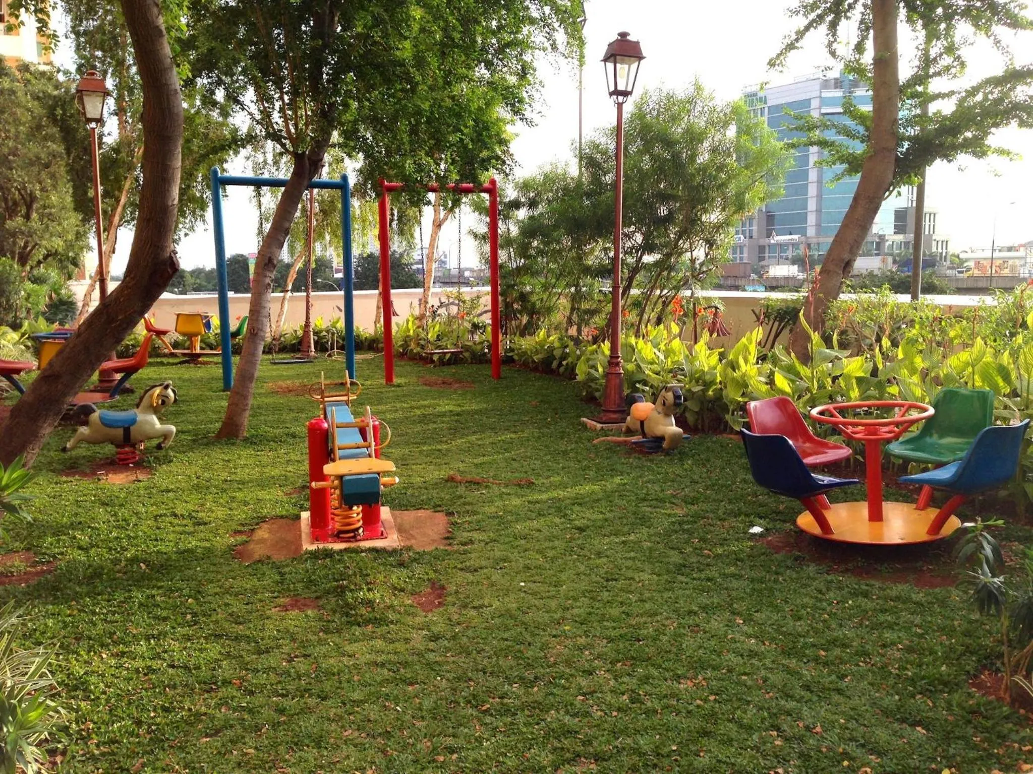 Children play ground in Ravarine Suite Apartment