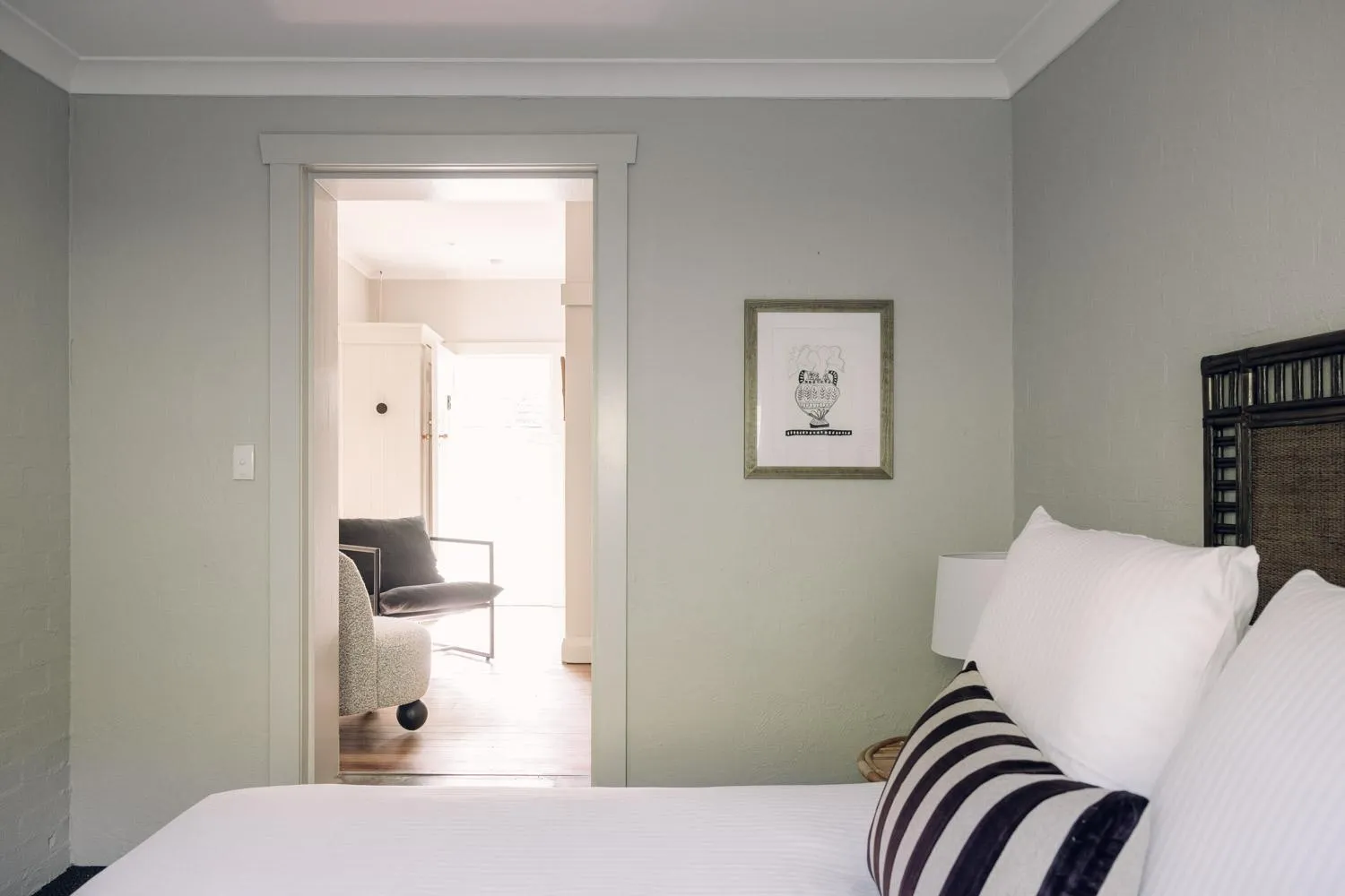 Bedroom, Bed in Links House