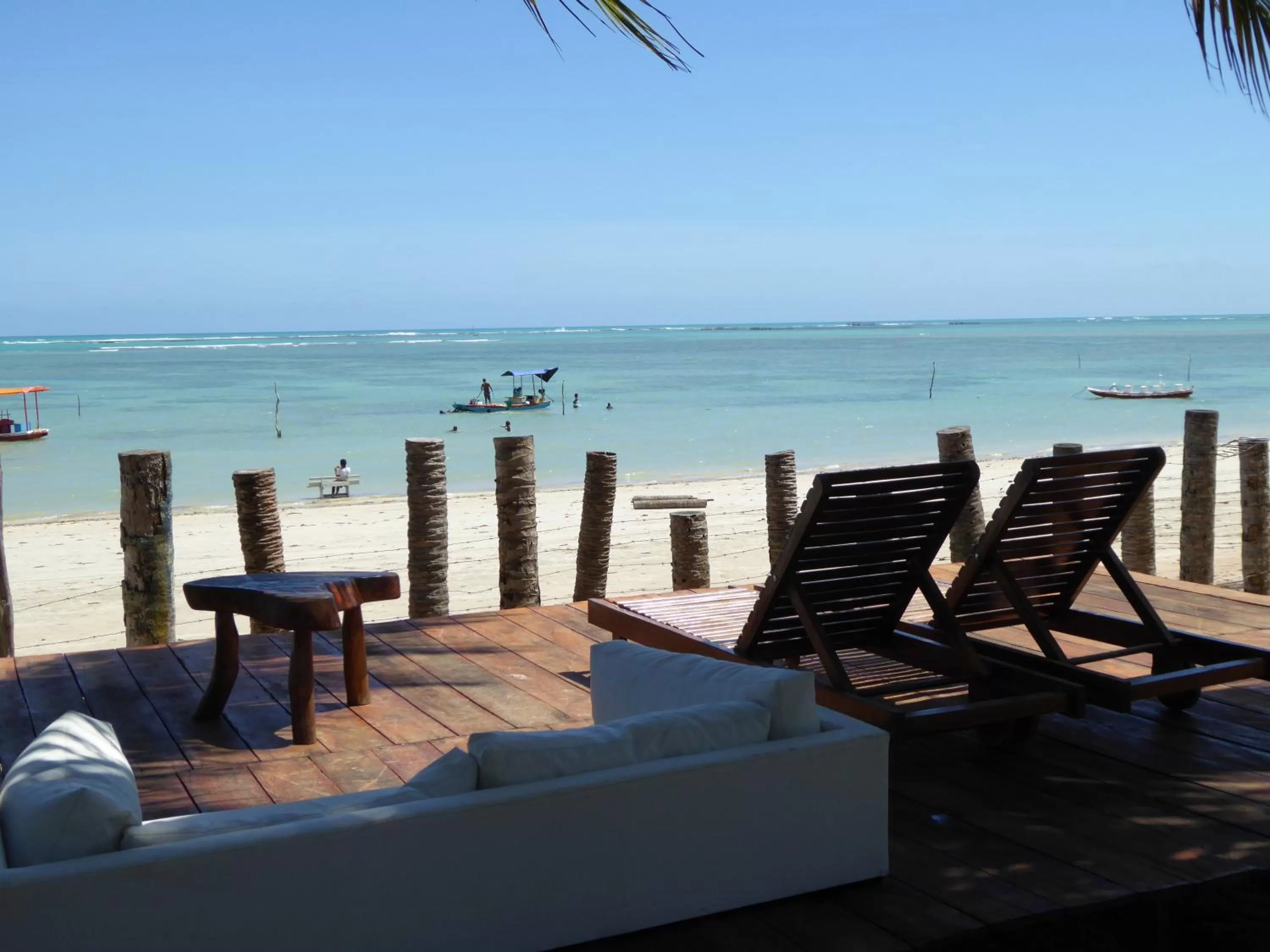 Sea view in Pousada e Restaurante Encanto das Águas