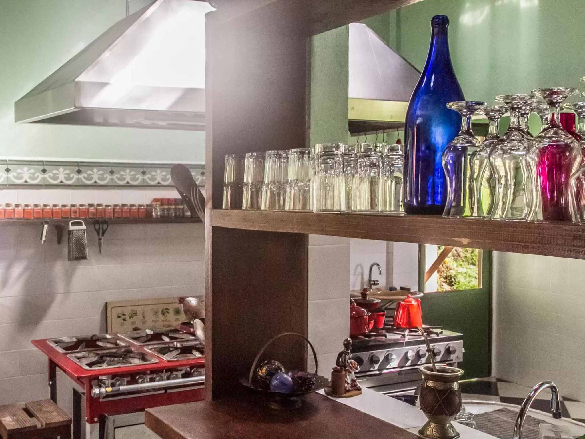 Restaurant/places to eat, Kitchen/Kitchenette in Lagamar Ecohotel