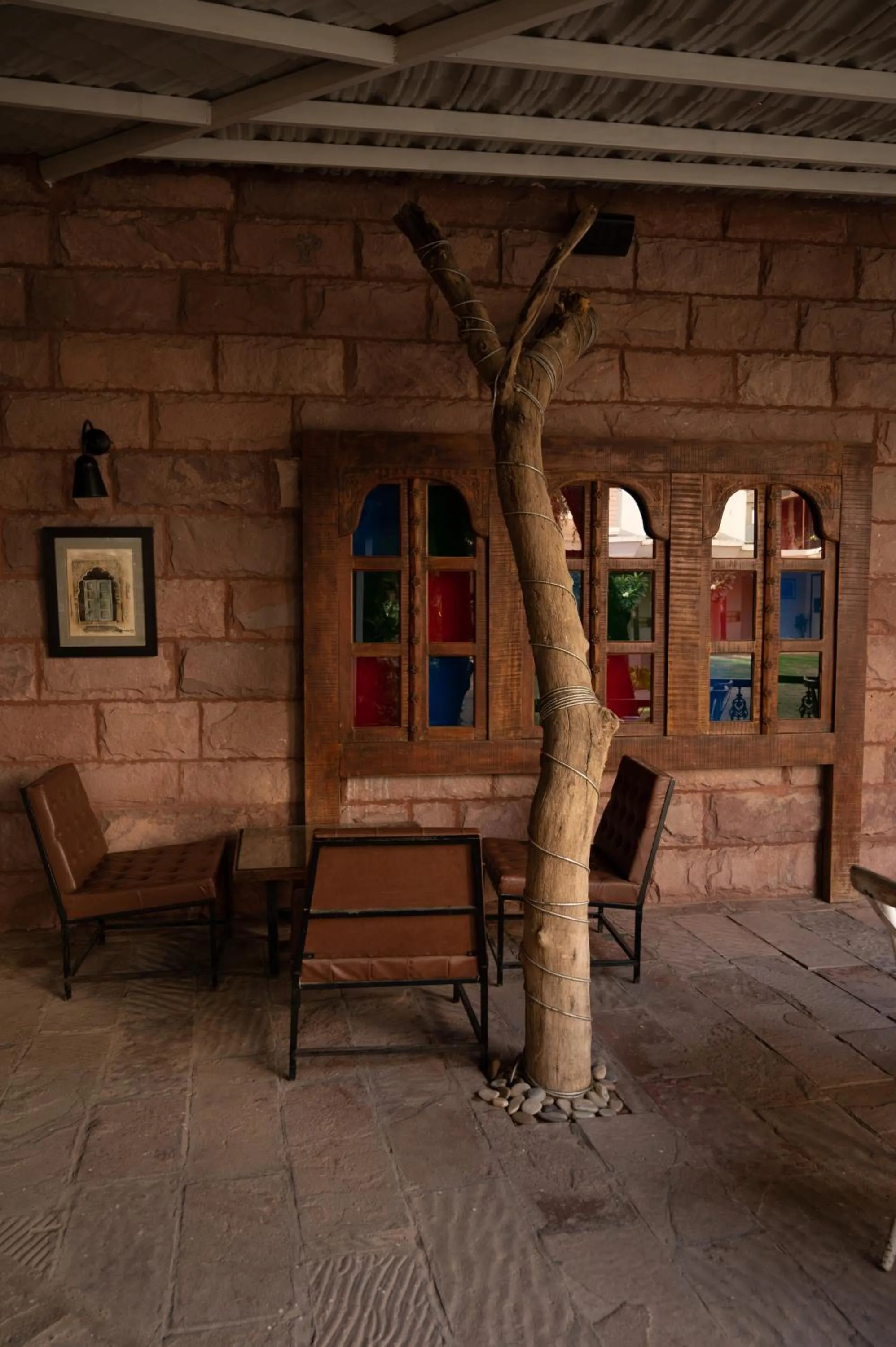 Seating area in Park Plaza Jodhpur