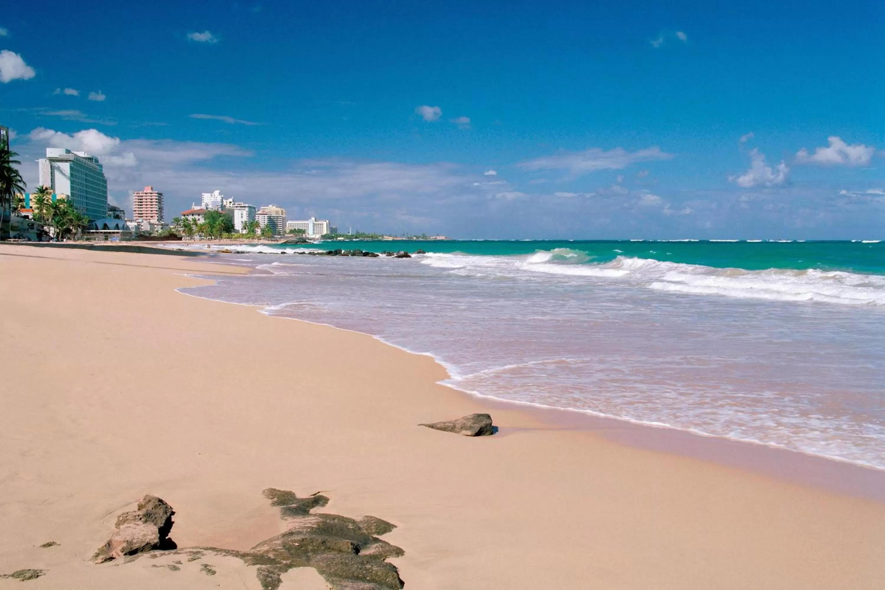 Beach in San Juan Marriott Resort and Stellaris Casino
