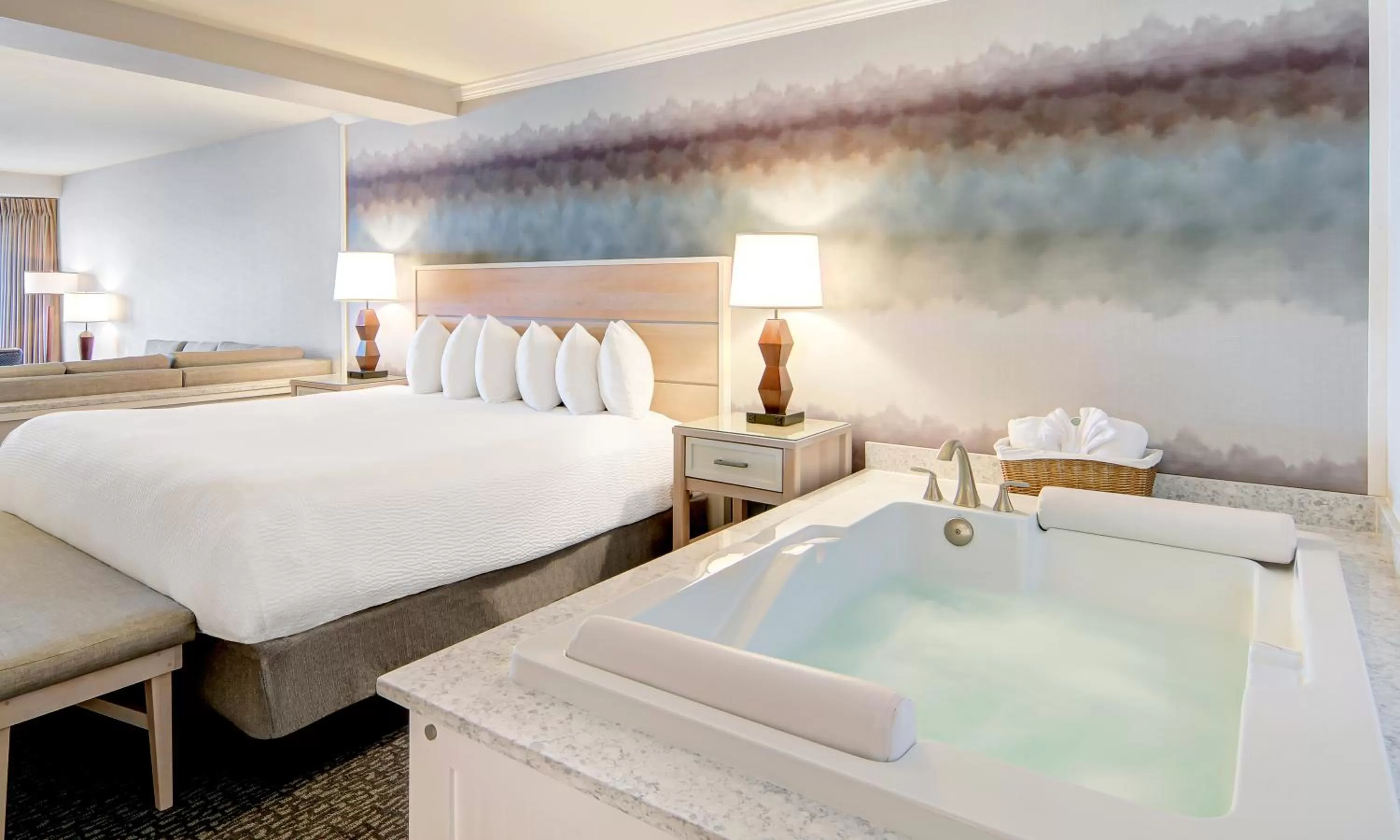 Bed in Hallmark Resort - Newport
