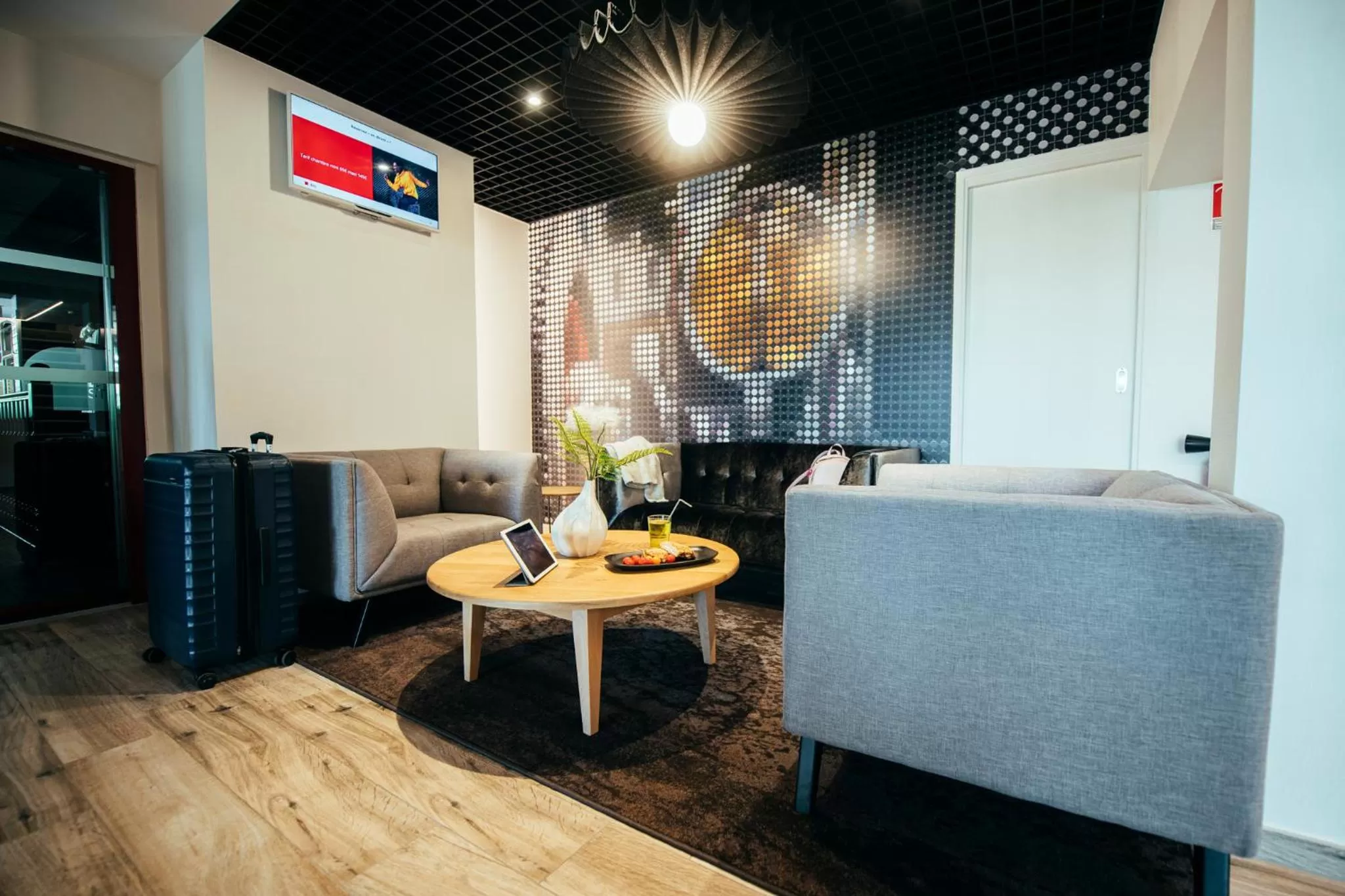 Living room in ibis Haguenau Strasbourg Nord