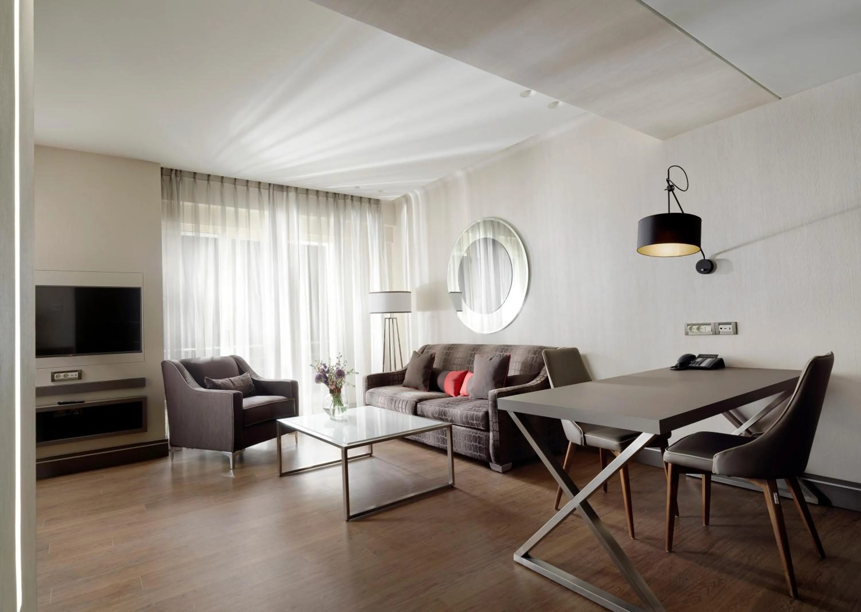 Living room in Holiday Suites