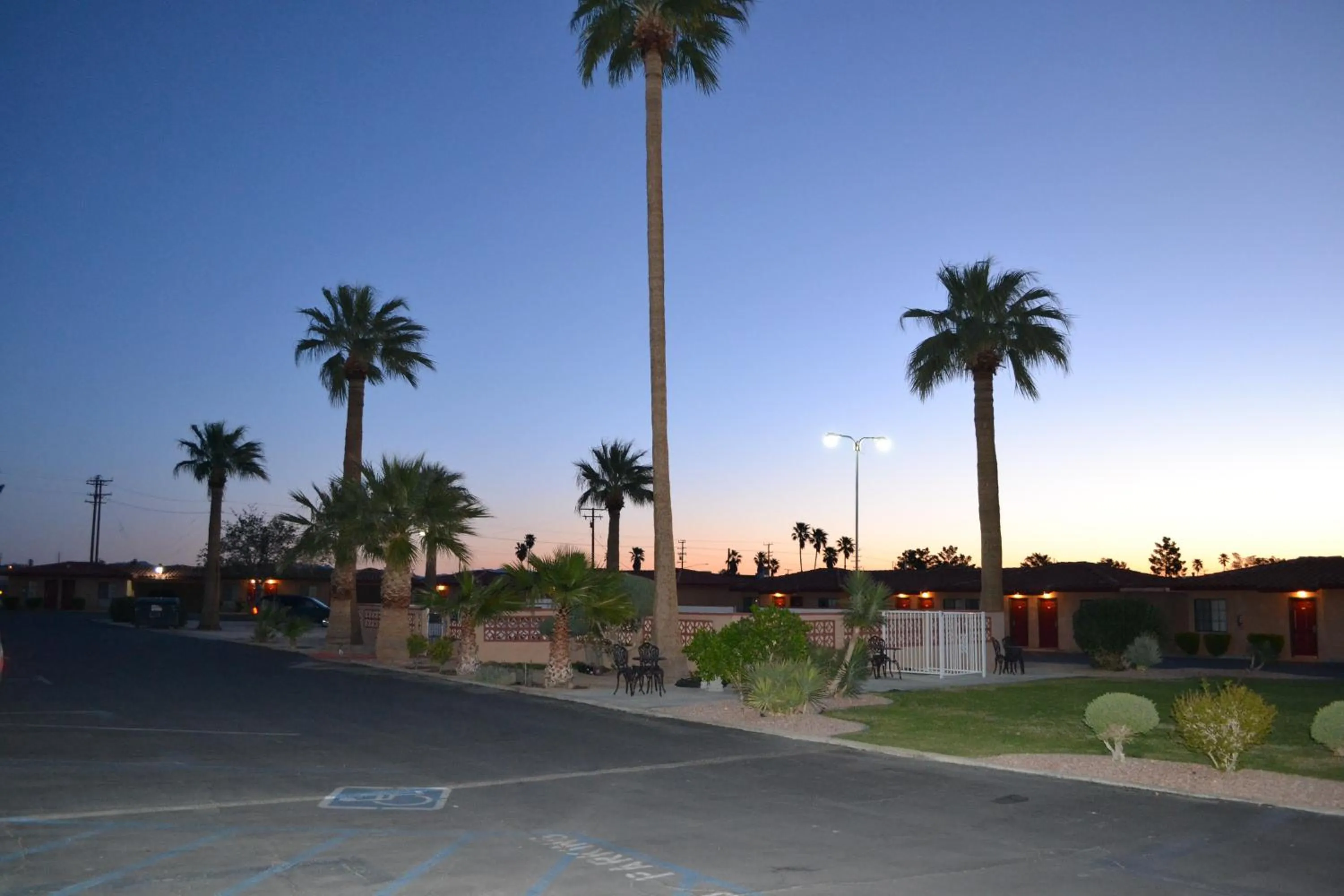 Night in El Rancho Dolores at JT National Park